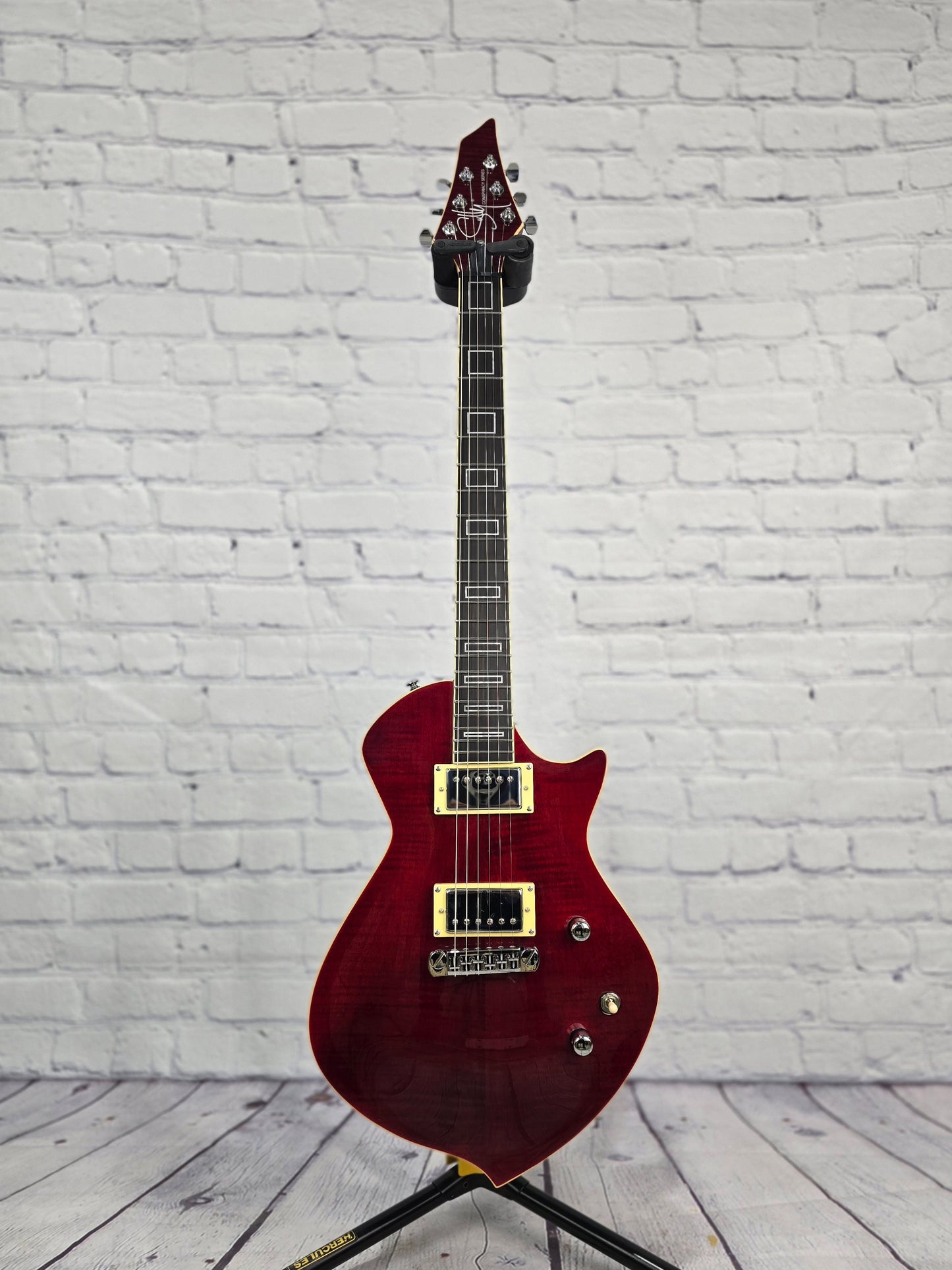 Sully Guitars Conspiracy Series '71 Trella Electric Guitar Wine Mom