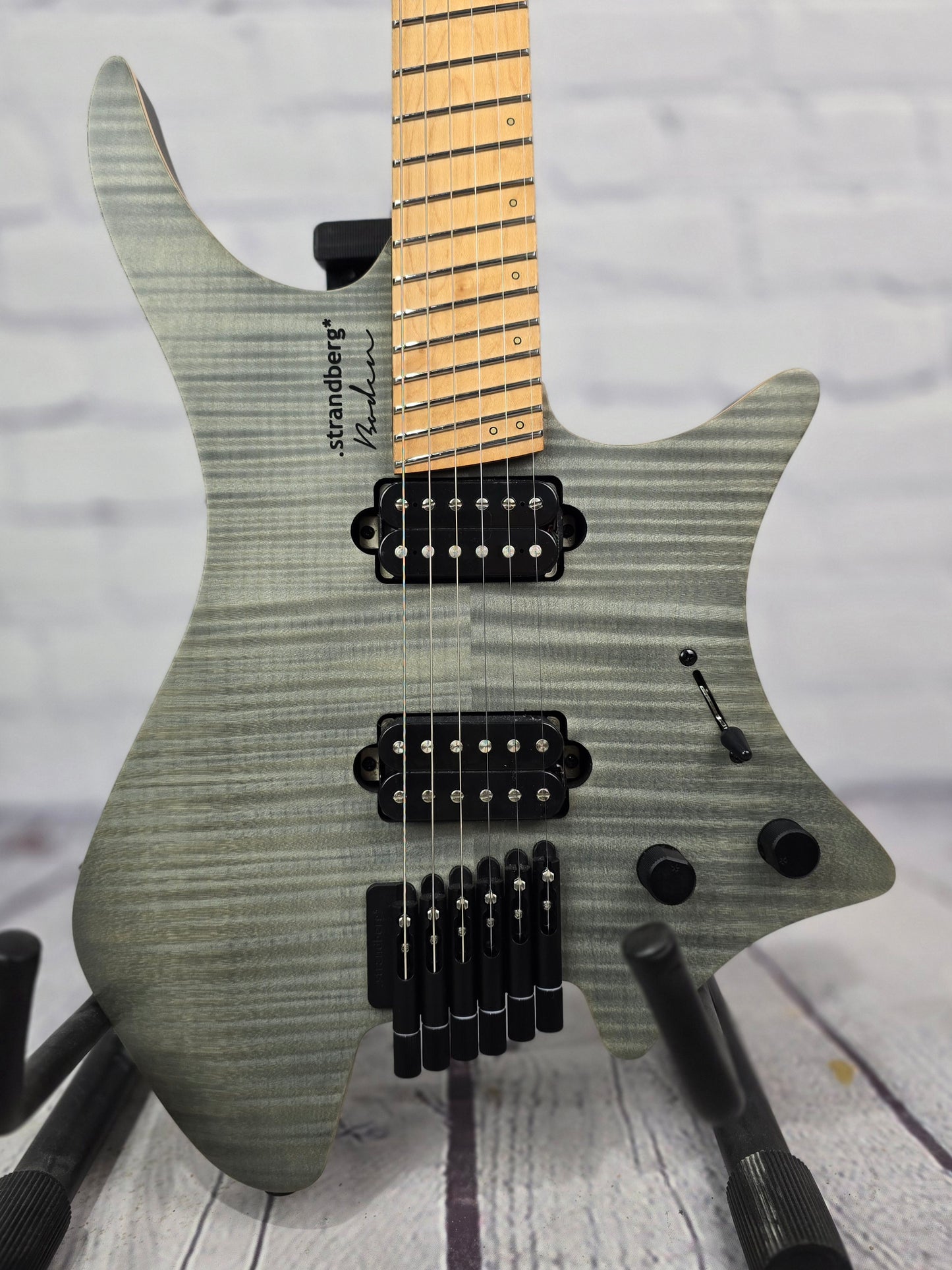 USED Strandberg Boden Standard NX 6 String HH Hardtail Electric Guitar Charcoal