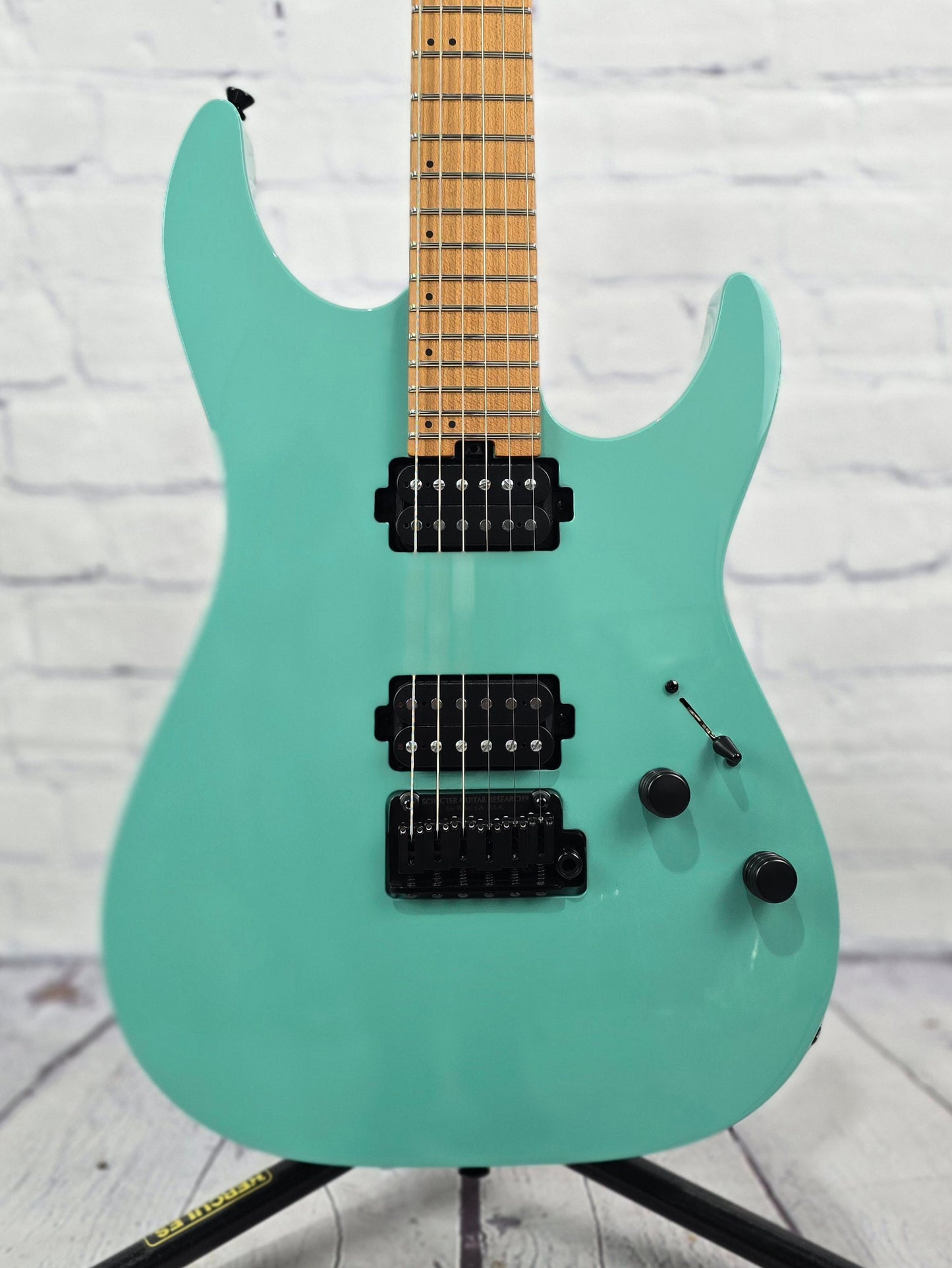 Schecter USA Aaron Marshall AM-6 Electric Guitar Pale Emerald