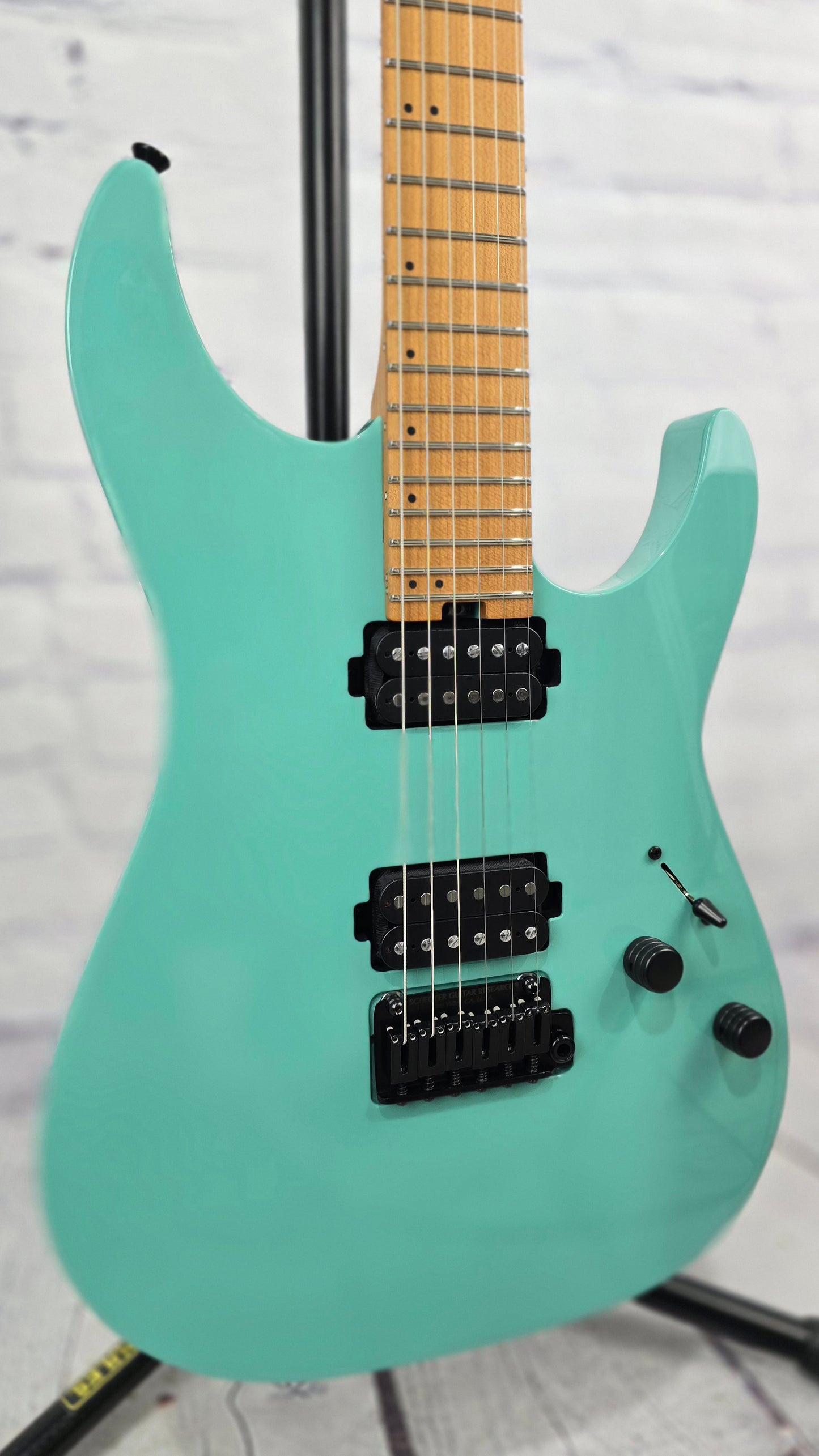 Schecter USA Aaron Marshall AM-6 Electric Guitar Pale Emerald