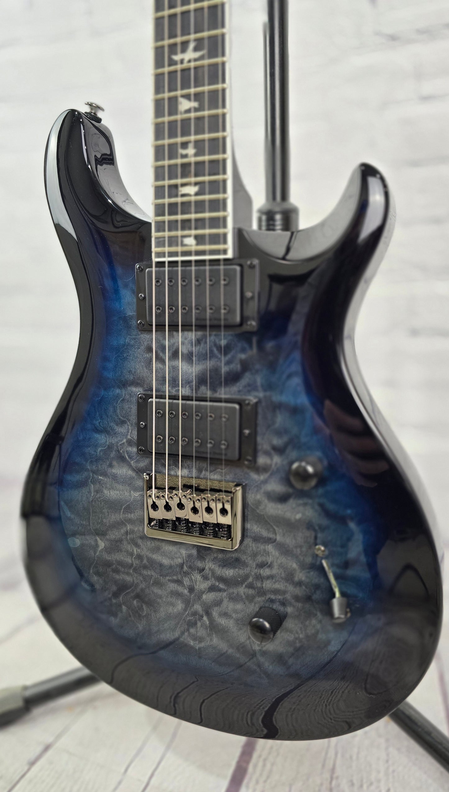 Paul Reed Smith PRS SE Mark Holcomb 6 String Electric Guitar Holcomb Blue Burst