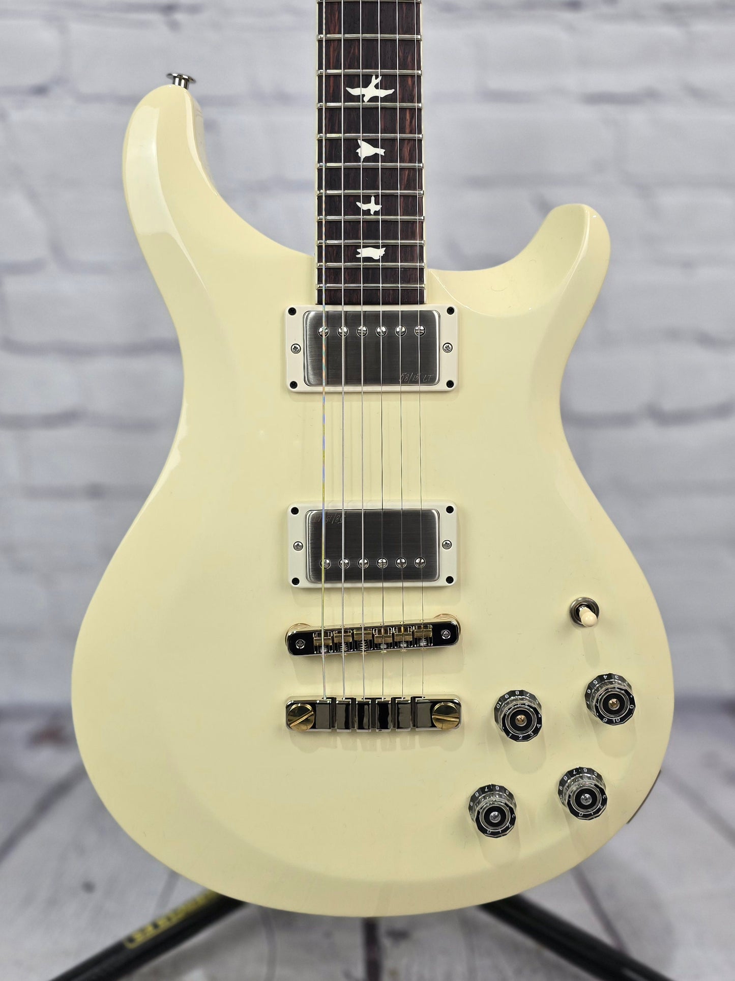 Paul Reed Smith PRS McCarty 594 Thinline Electric Guitar Antique White