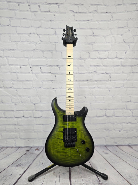 Paul Reed Smith PRS Dustie Waring CE24 Floyd Rose Jade Smokeburst