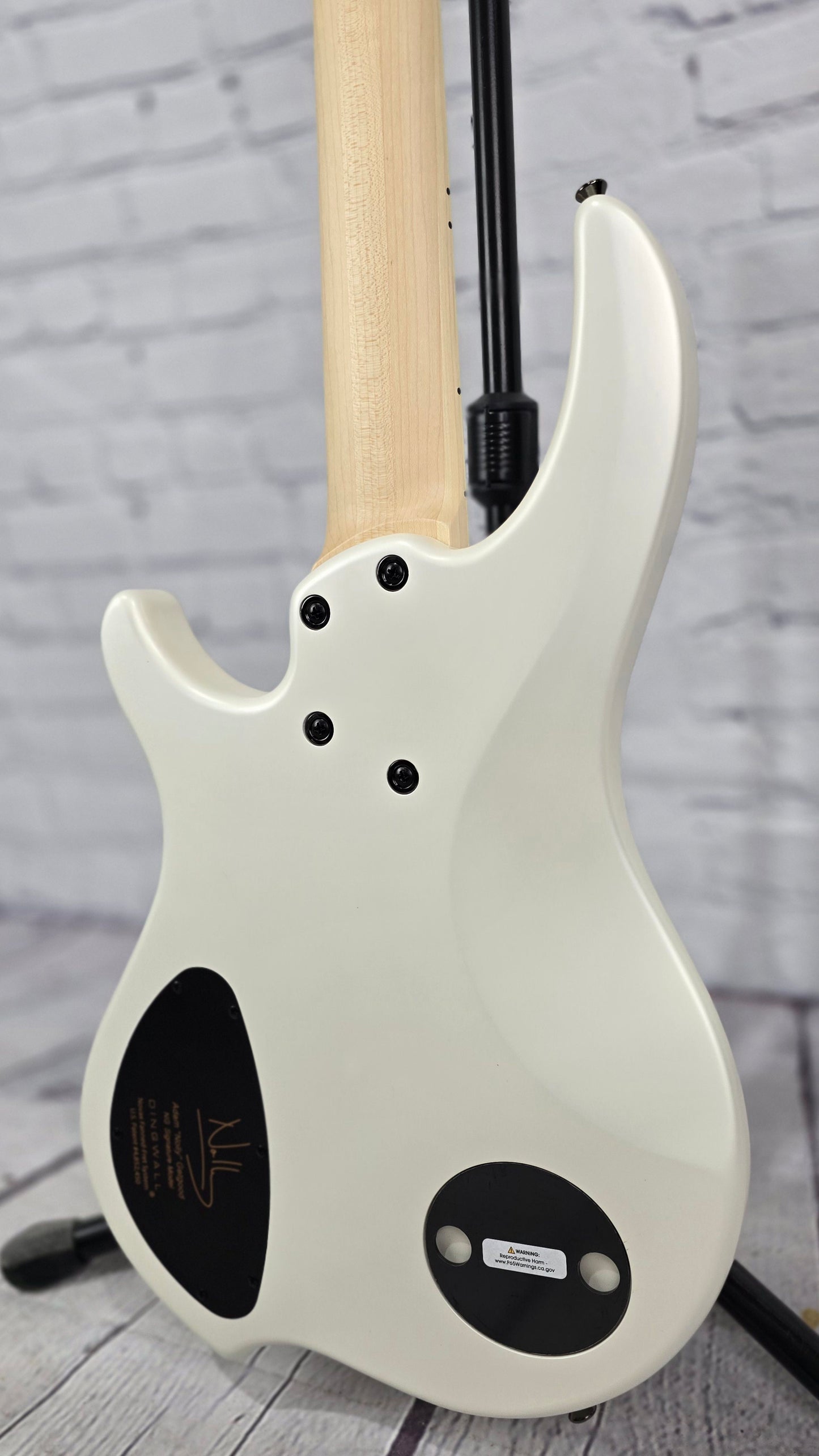 Dingwall NG3 Nolly 5 String Nolly Bass Guitar Ducati White