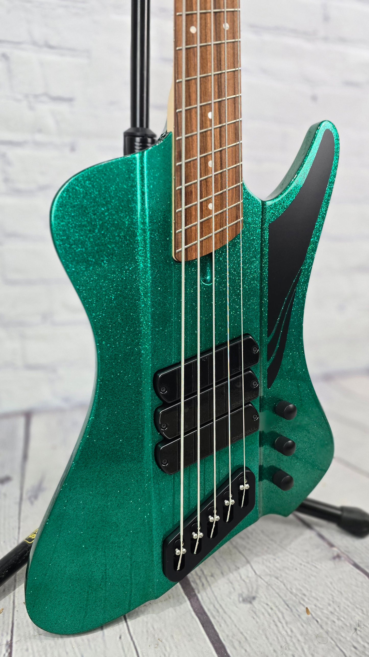 Dingwall D-Roc Standard 5 String Bass Guitar Gloss Metalflake Aquamarine