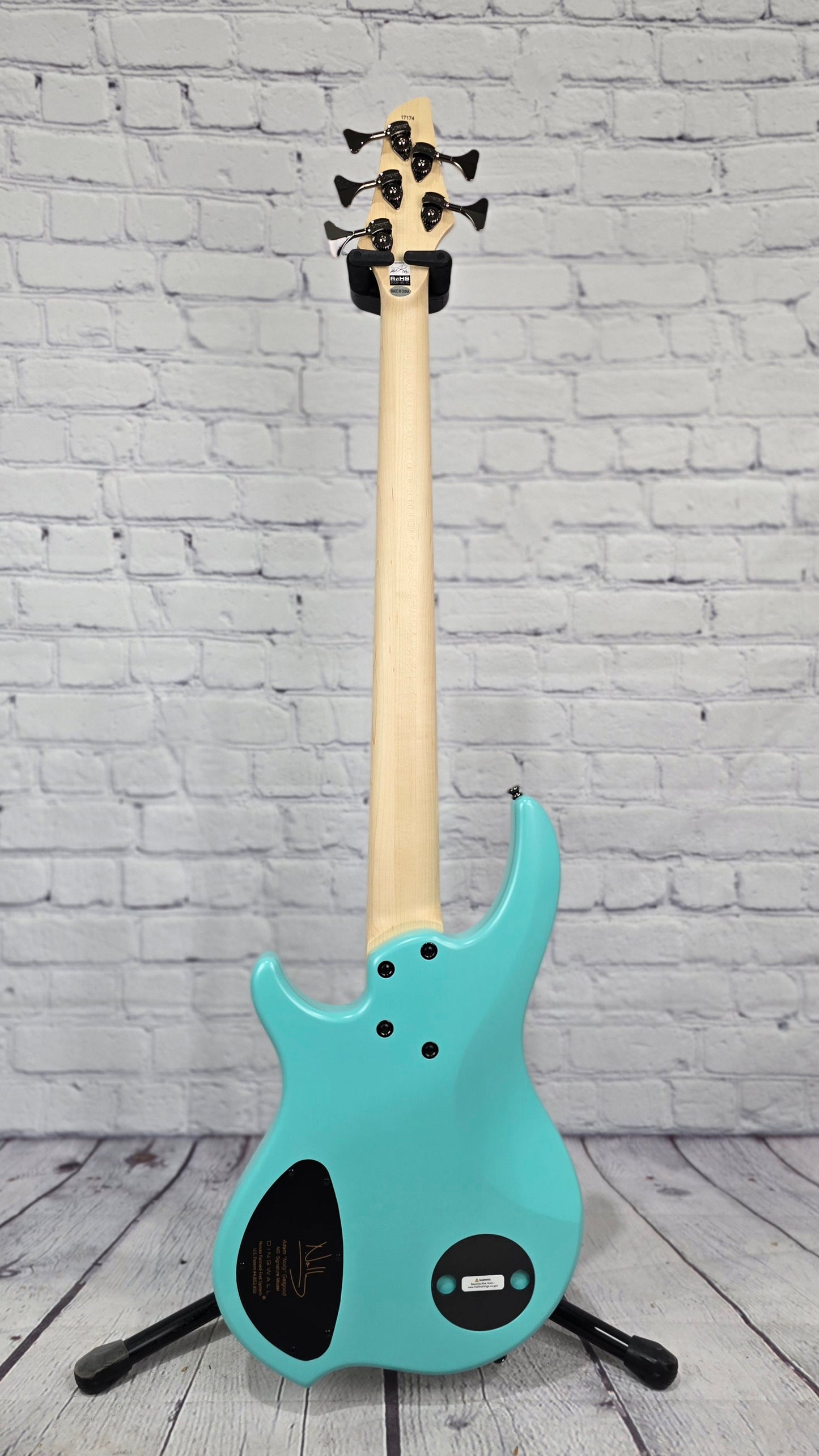 Dingwall NG3 Nolly 5 String Nolly Bass Guitar Celestial Blue