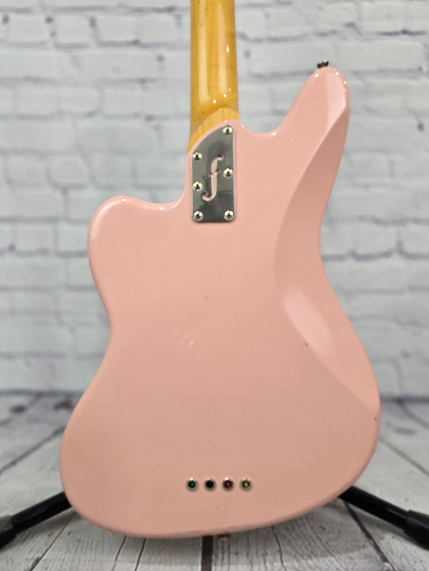 Fano Guitars JM4 Oltre 4 String Bass Guitar Shell Pink Light Distress