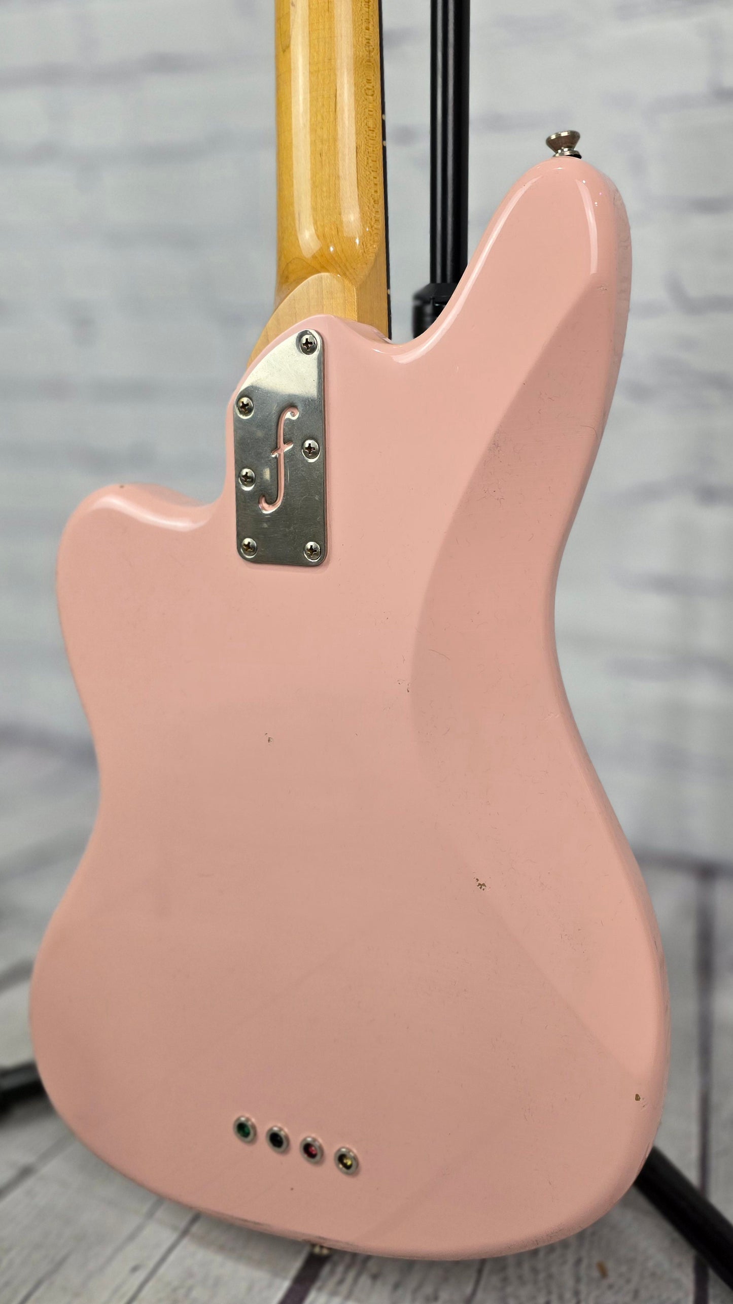 Fano Guitars JM4 Oltre 4 String Bass Guitar Shell Pink Light Distress