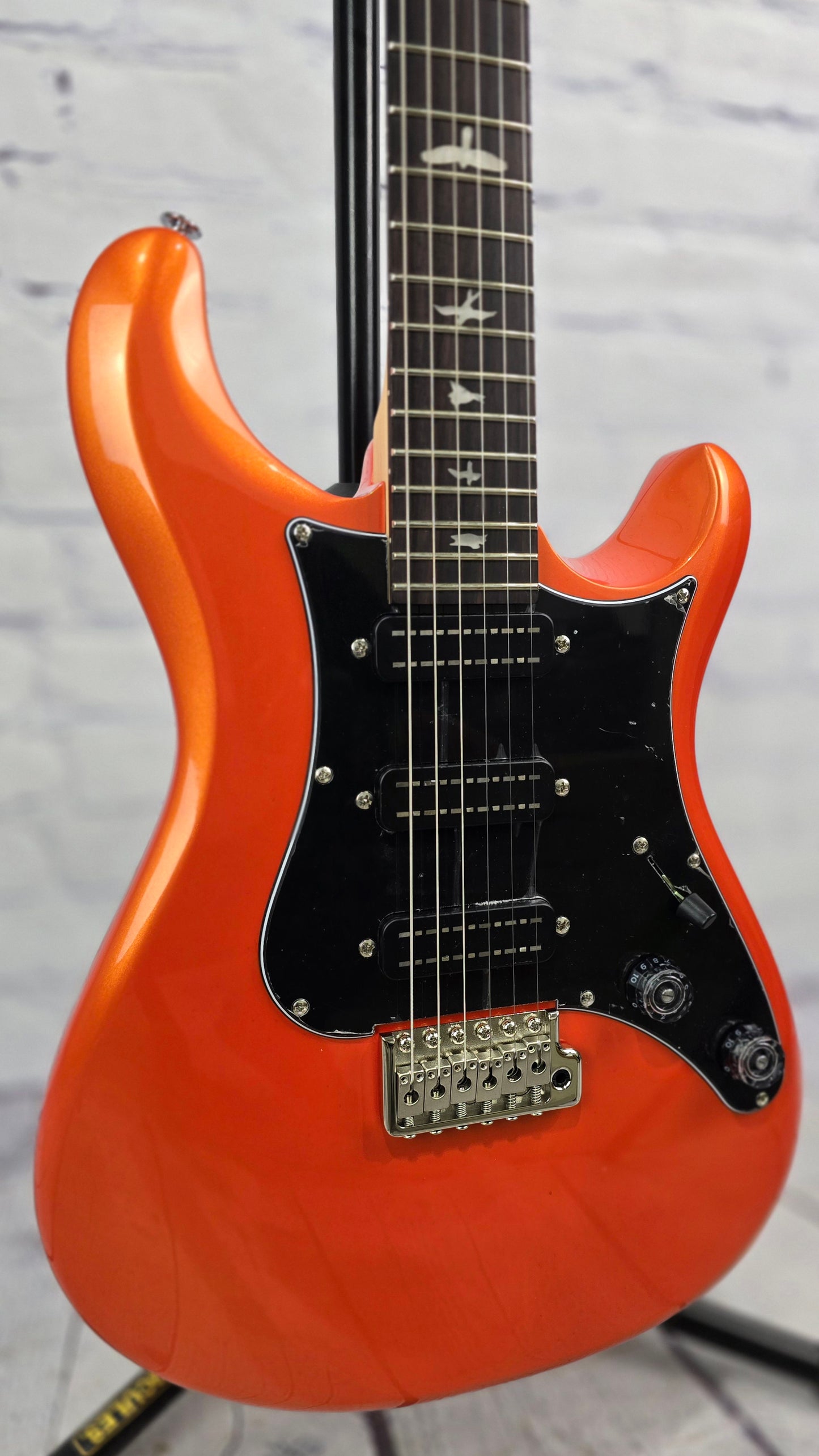 Paul Reed Smith PRS SE NF3 Rosewood 6 String Electric Guitar Metallic Orange