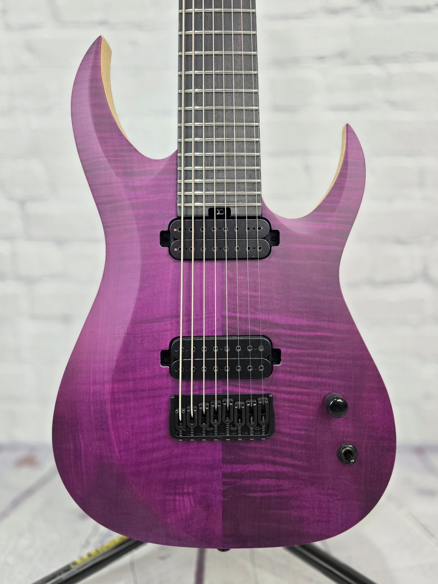 Schecter Guitars John Browne TAO 8 String Electric Guitar Satin Trans Purple