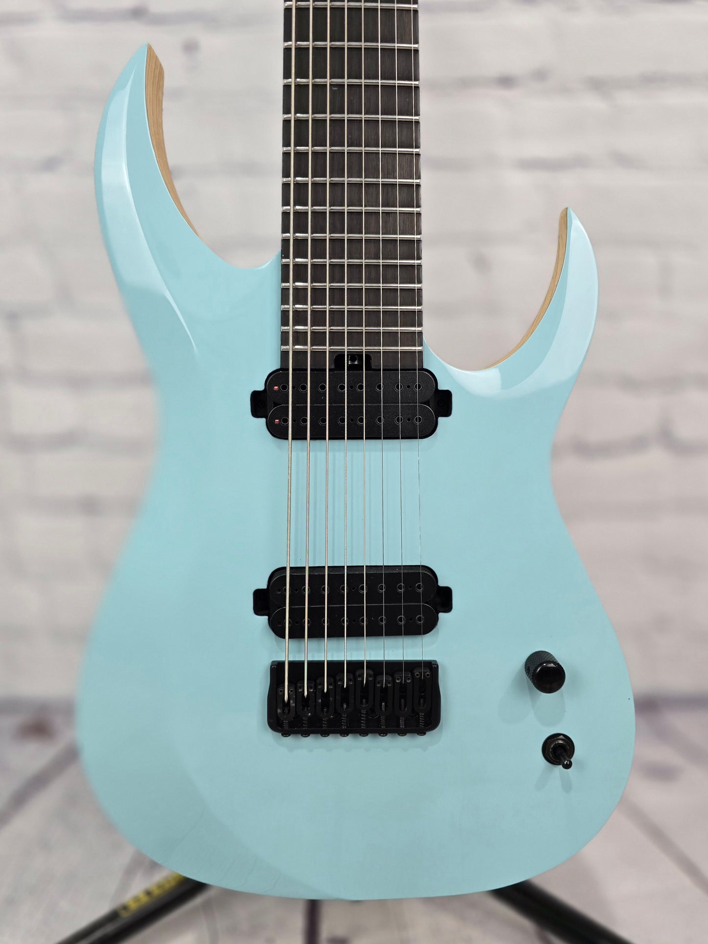 Schecter Guitars John Browne TAO 8 String Electric Guitar Azure Blue