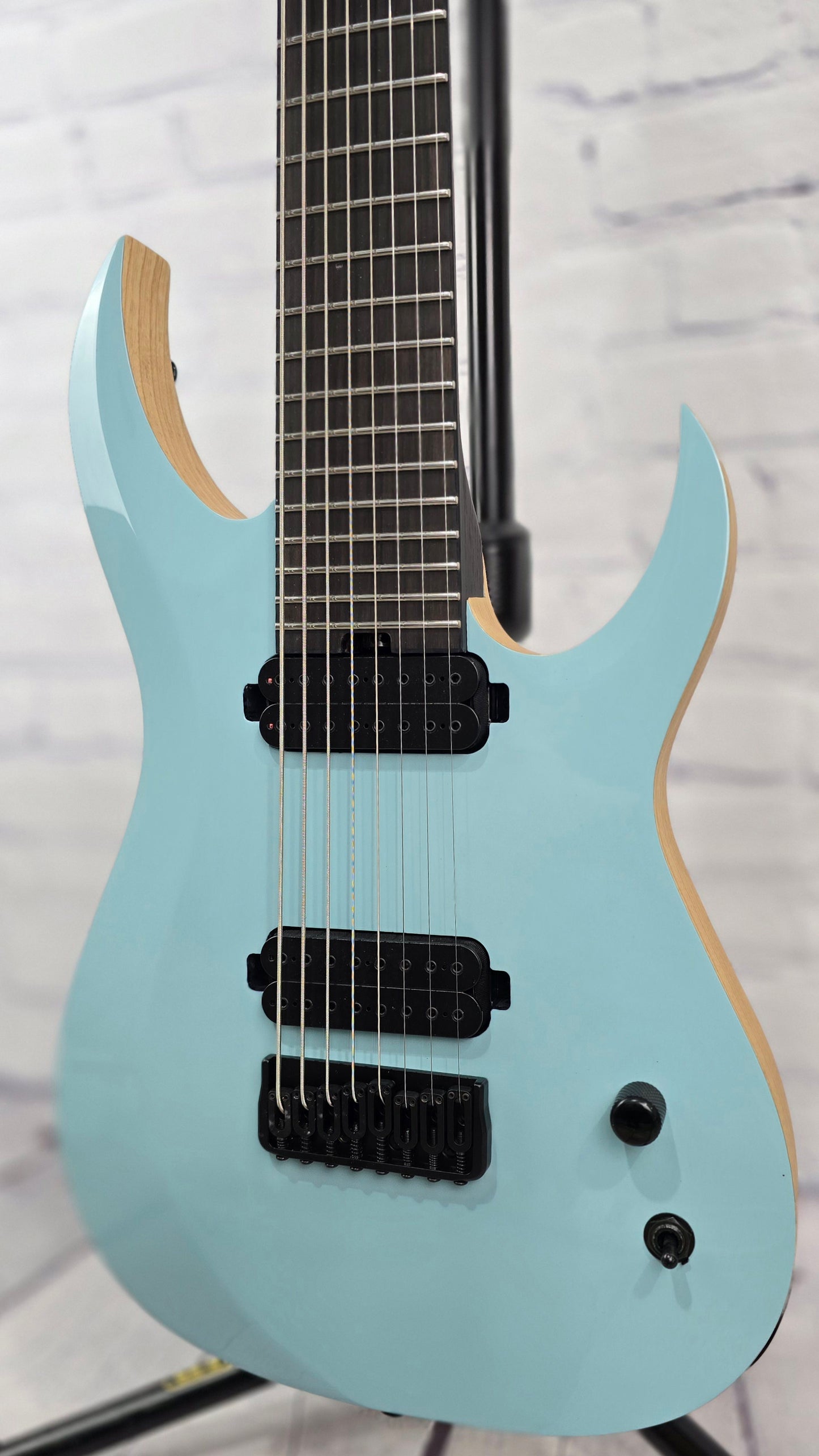 Schecter Guitars John Browne TAO 8 String Electric Guitar Azure Blue