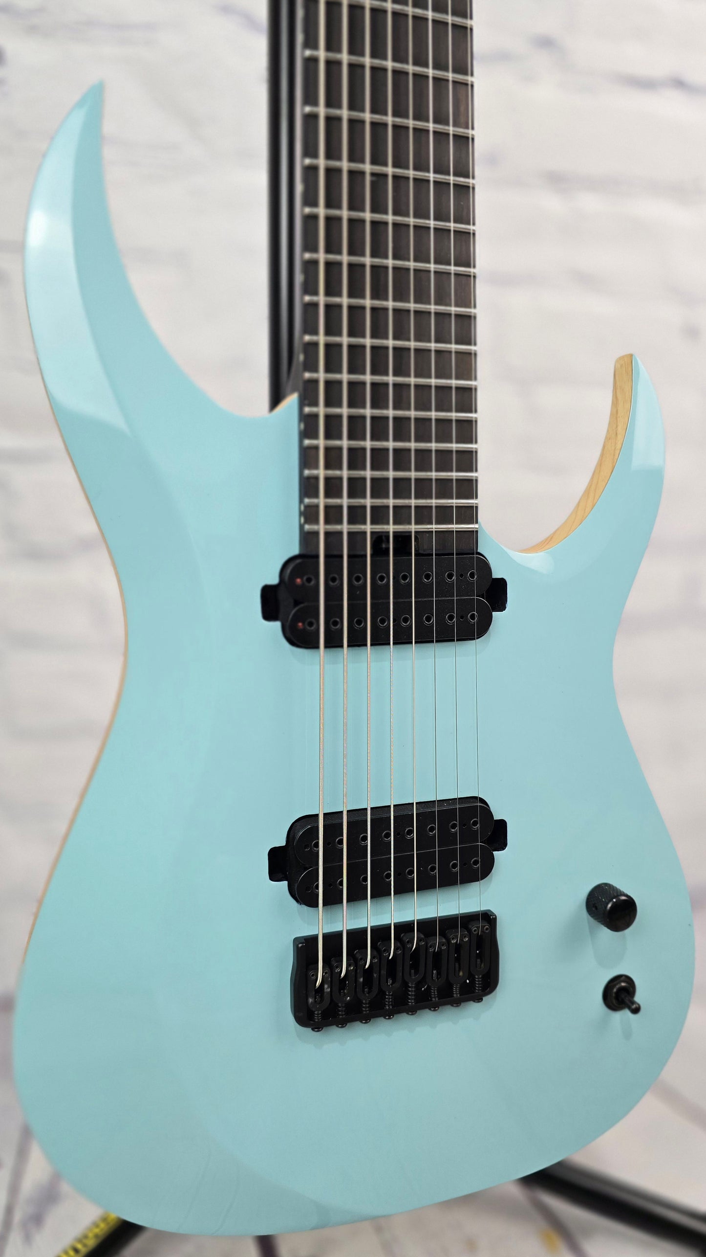 Schecter Guitars John Browne TAO 8 String Electric Guitar Azure Blue