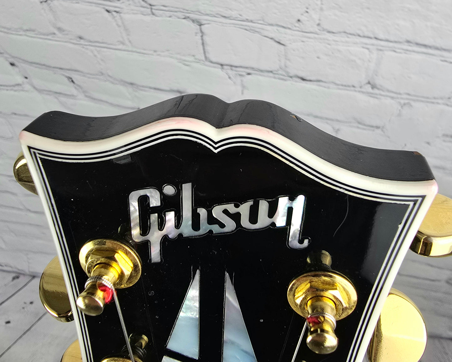 USED Gibson Custom Shop Les Paul Custom Electric Guitar Ebony