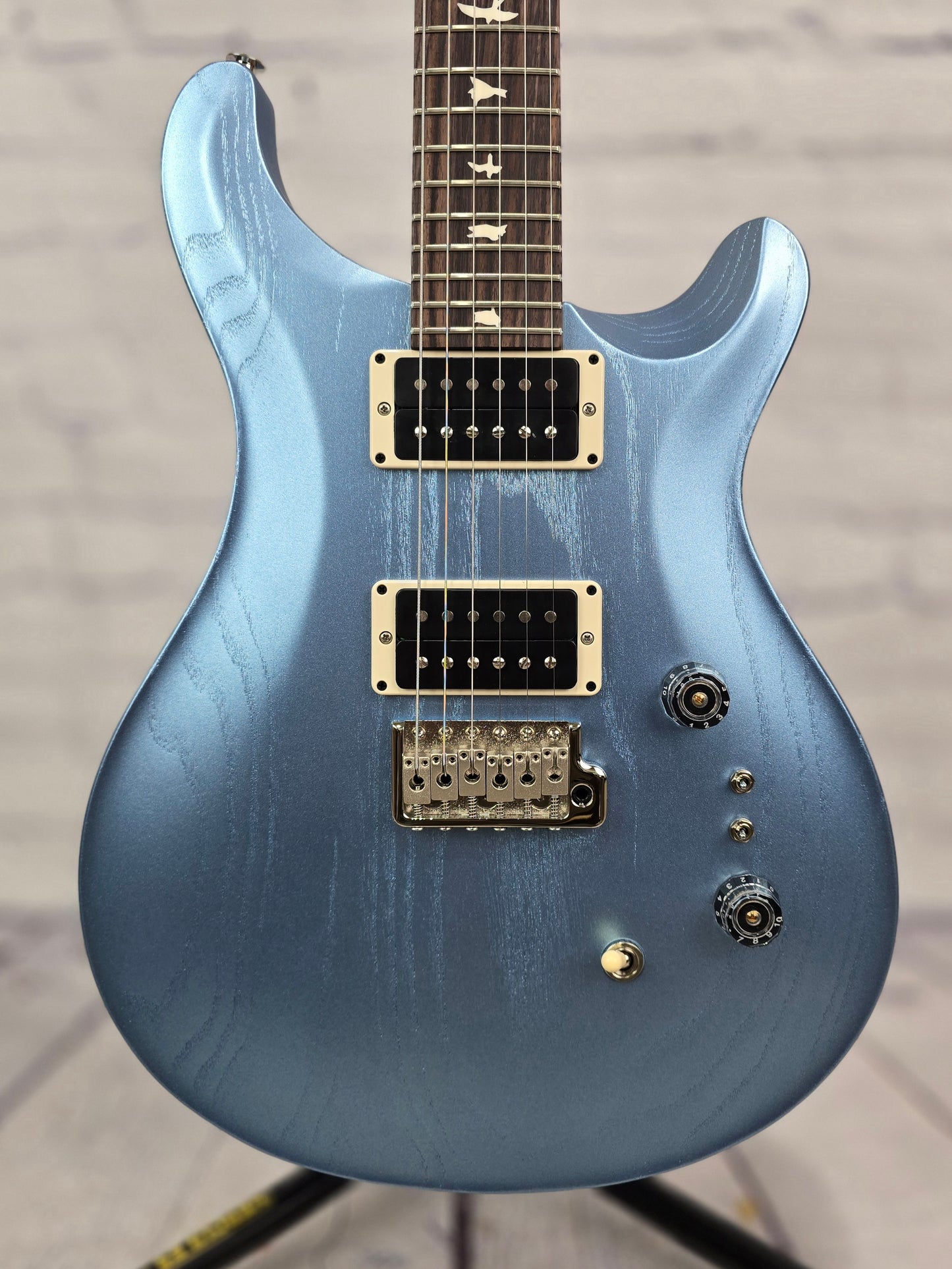 Paul Reed Smith PRS CE24-08 Swamp Ash Limited Edition Electric Guitar Frost Blue Metallic