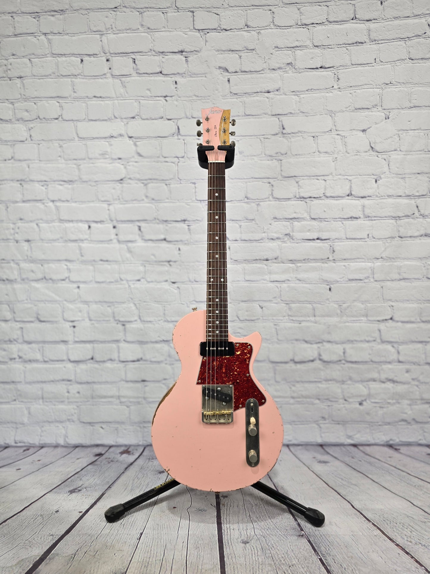 Fano Guitars SP6 Oltre Single Cut Electric Guitar Shell Pink Medium Aging