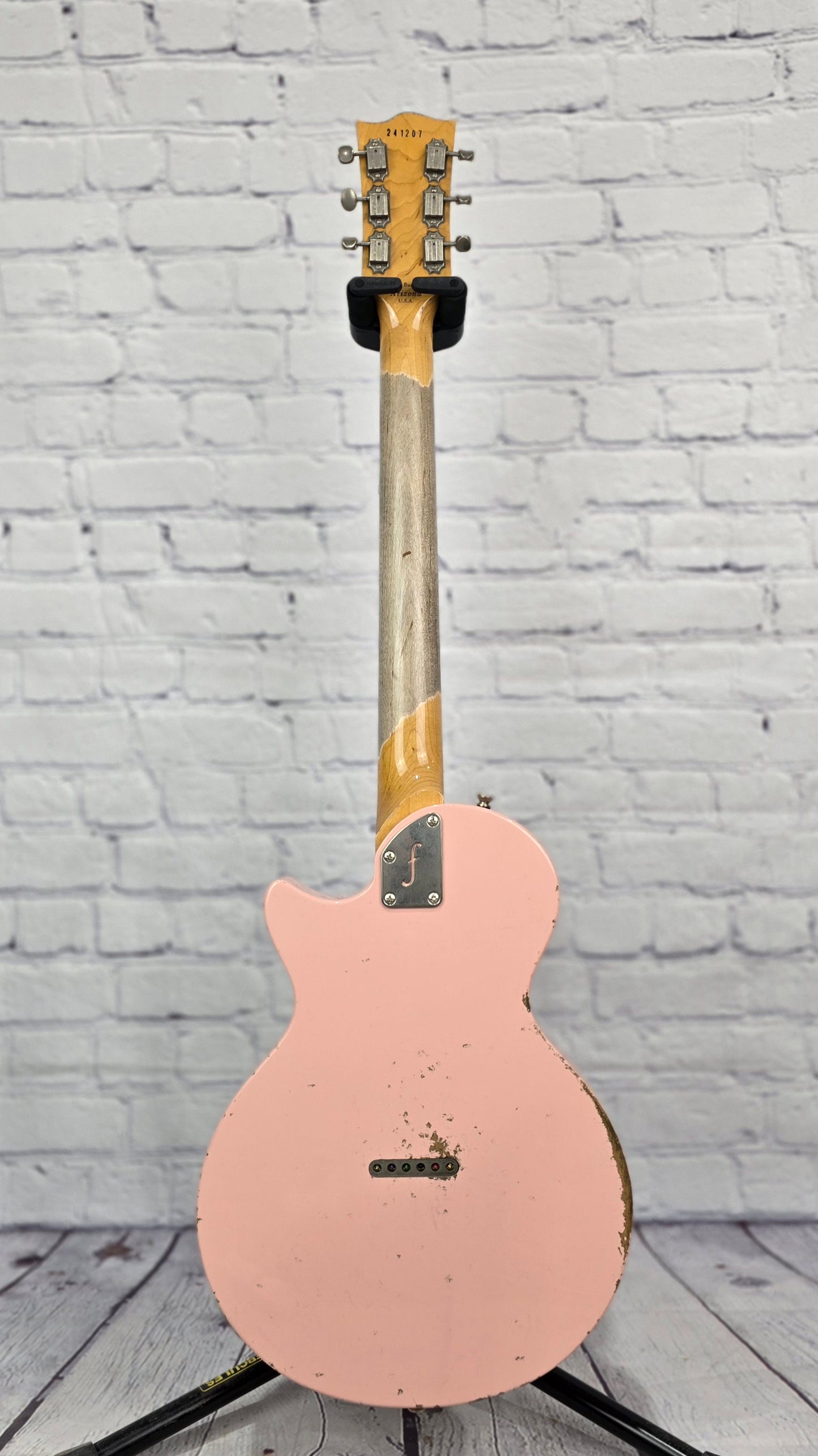 Fano Guitars SP6 Oltre Single Cut Electric Guitar Shell Pink Medium Aging