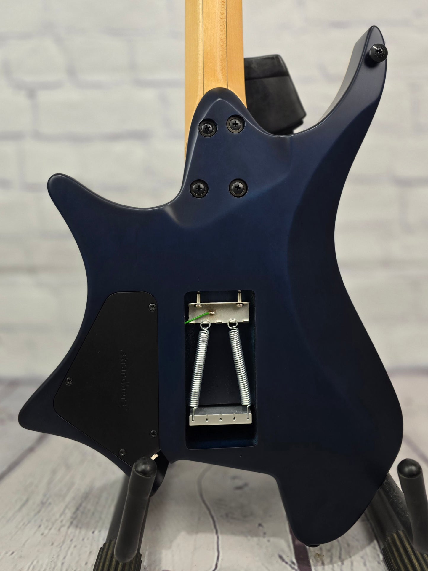 Strandberg Boden Standard NX 6 String Tremolo HSS Electric Guitar Trans Blue