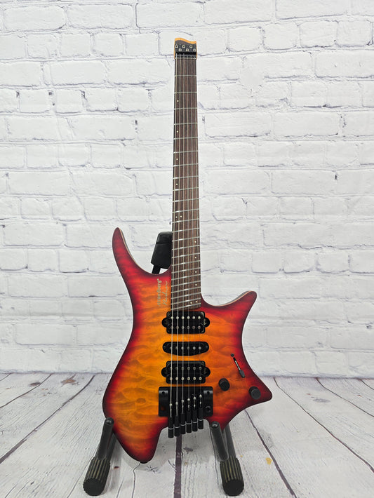 Strandberg Boden Fusion NX 6 String Electric Guitar Bonfire Red