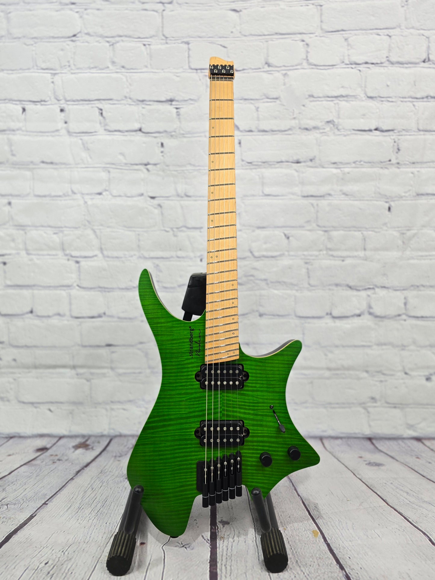 Strandberg Boden Standard NX 6 String HH Hardtail Electric Guitar Trans Green