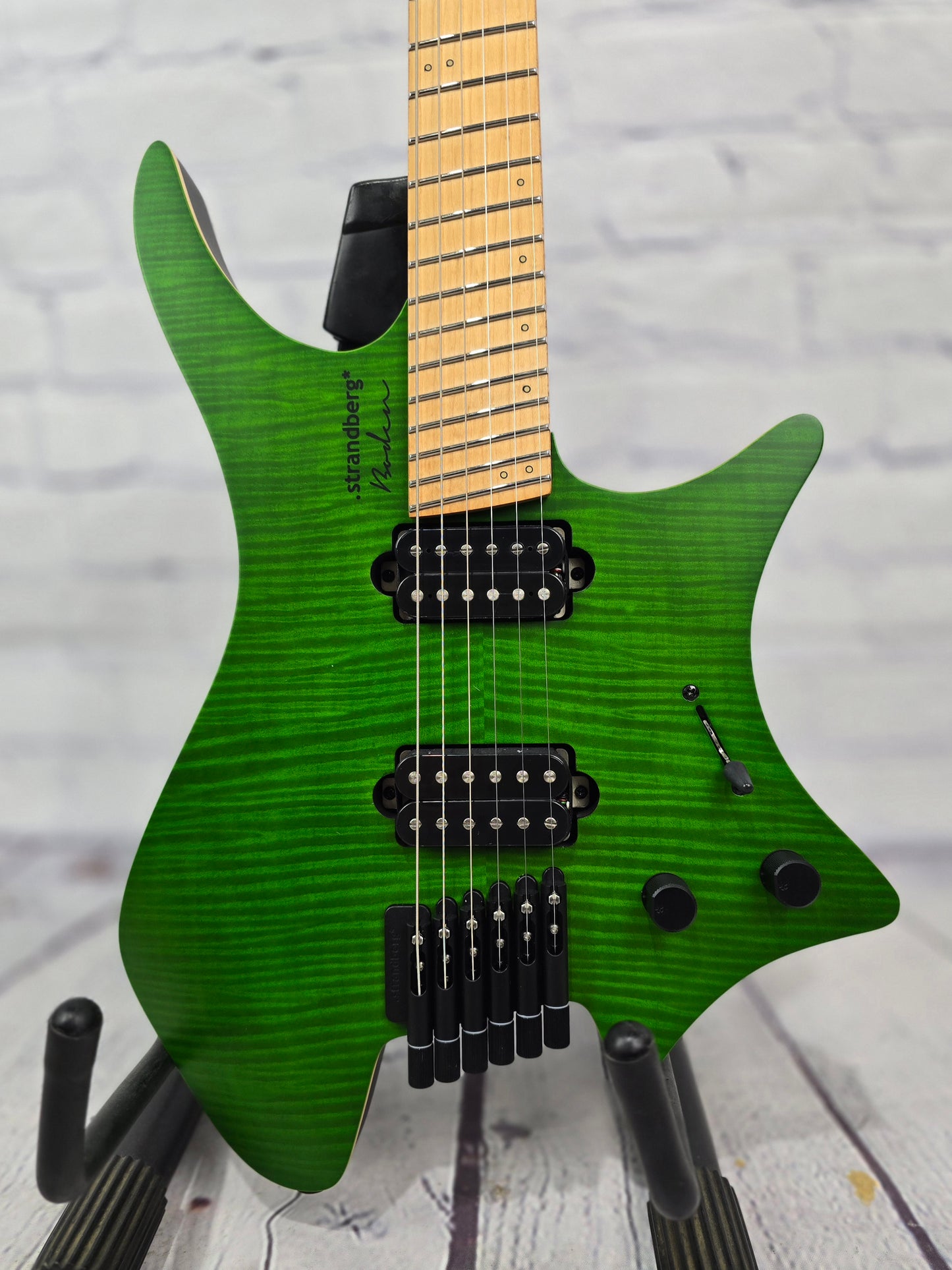 Strandberg Boden Standard NX 6 String HH Hardtail Electric Guitar Trans Green