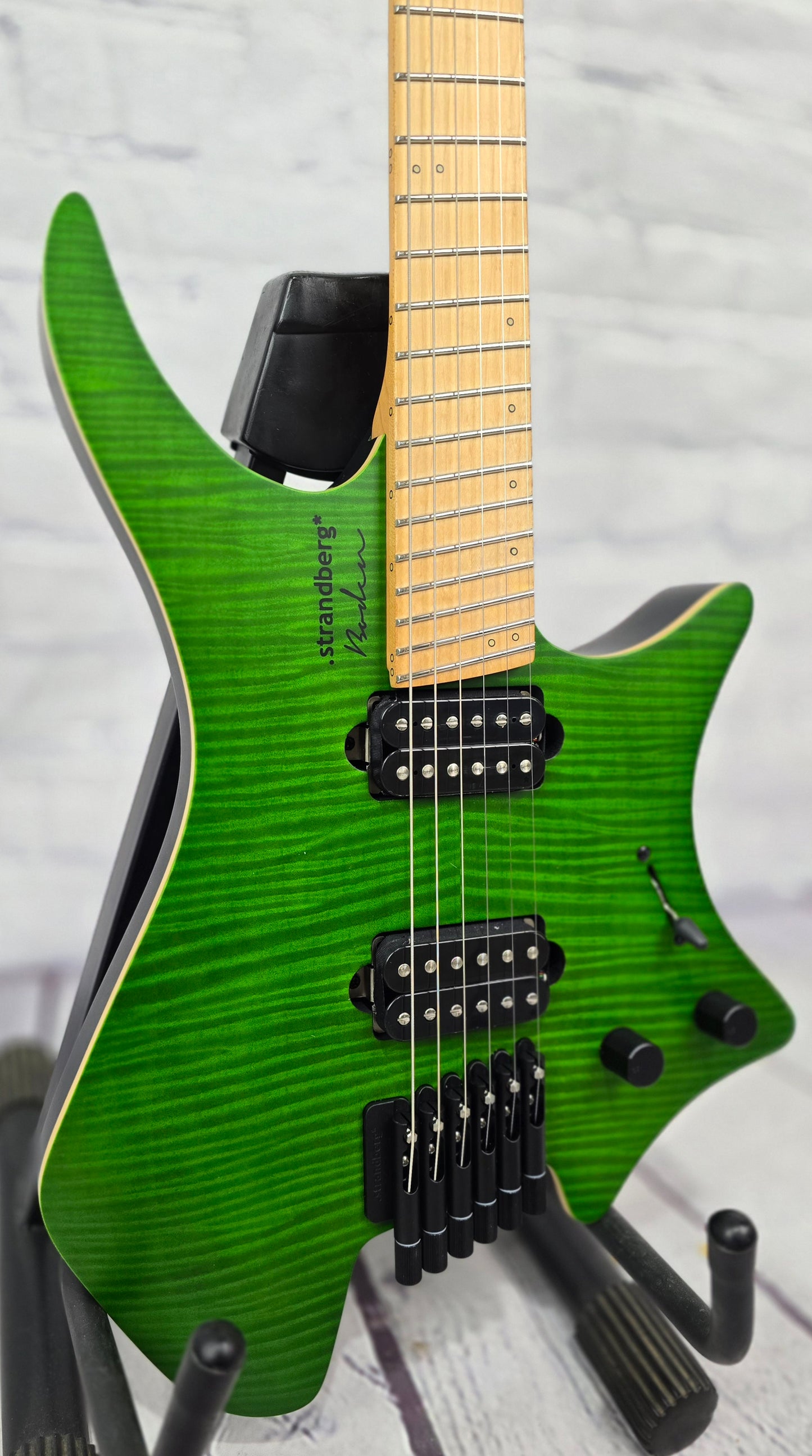 Strandberg Boden Standard NX 6 String HH Hardtail Electric Guitar Trans Green