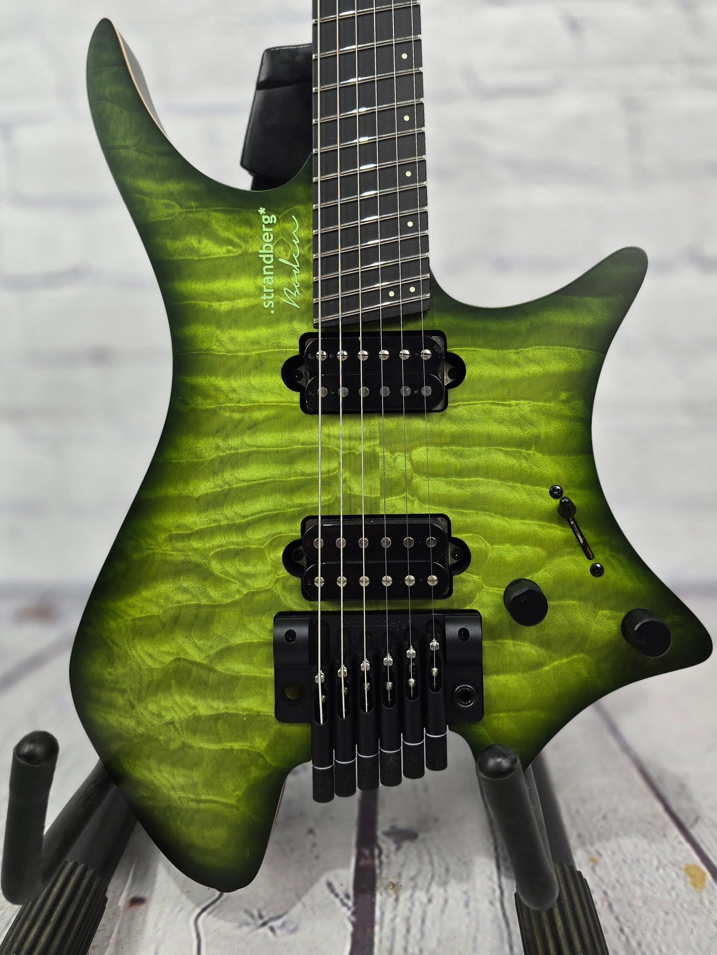 Strandberg Boden Prog NX 6 String Electric Guitar Earth Green