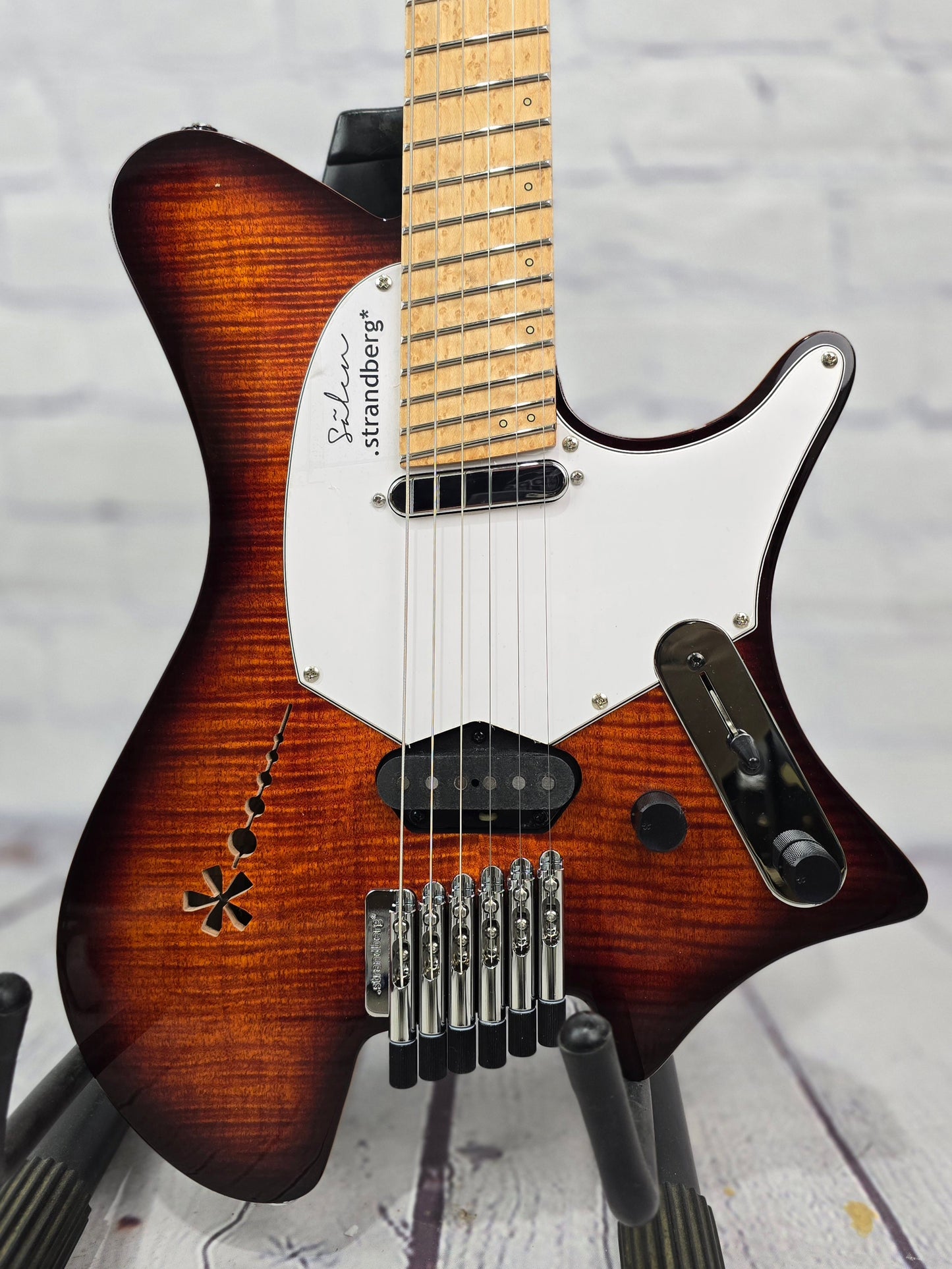 Strandberg Salen NX Deluxe Semi-Hollow Electric Guitar Vintage Burst