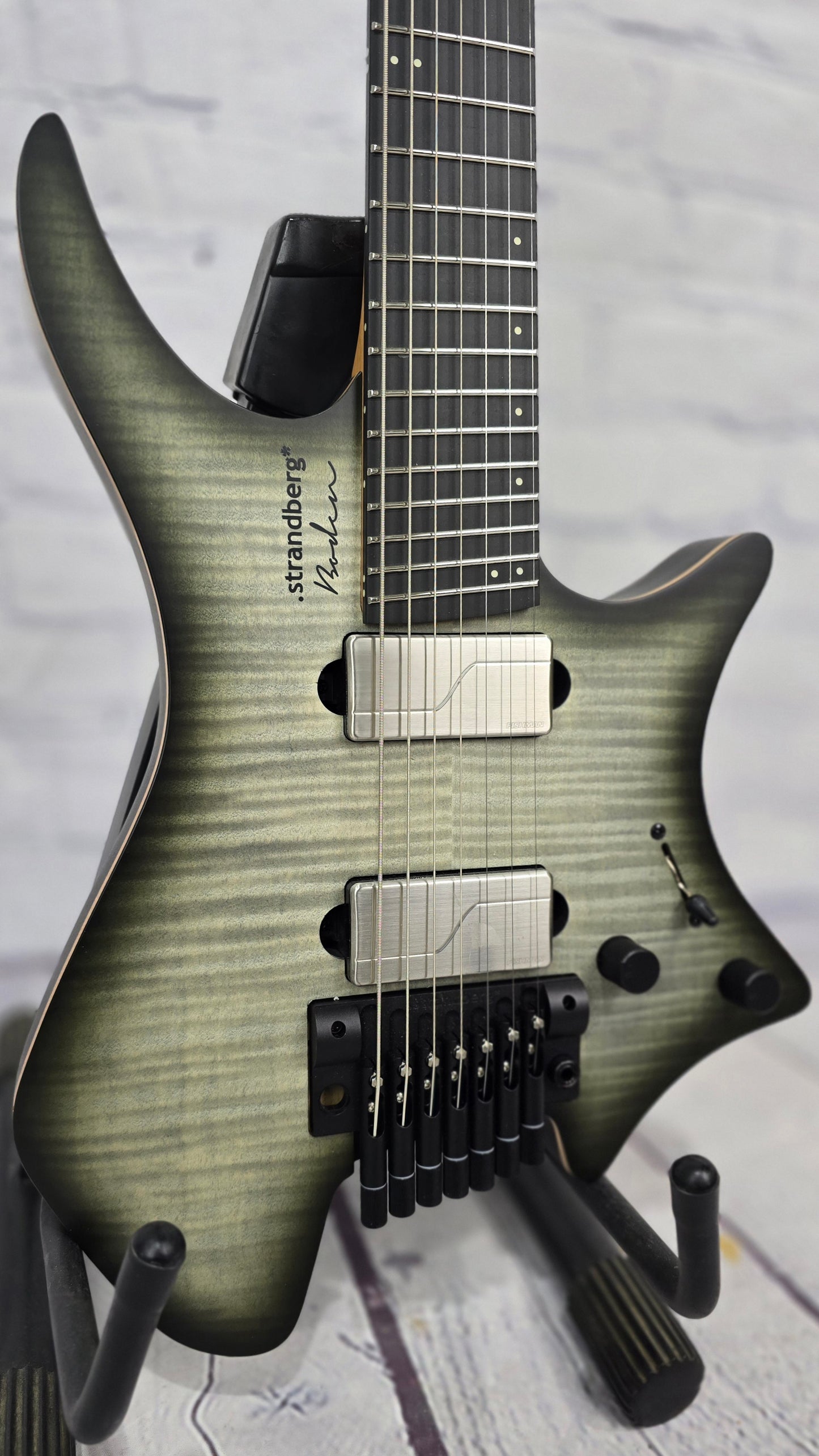 Strandberg Boden Prog NX 7 String Electric Guitar Charcoal Fishman Fluence