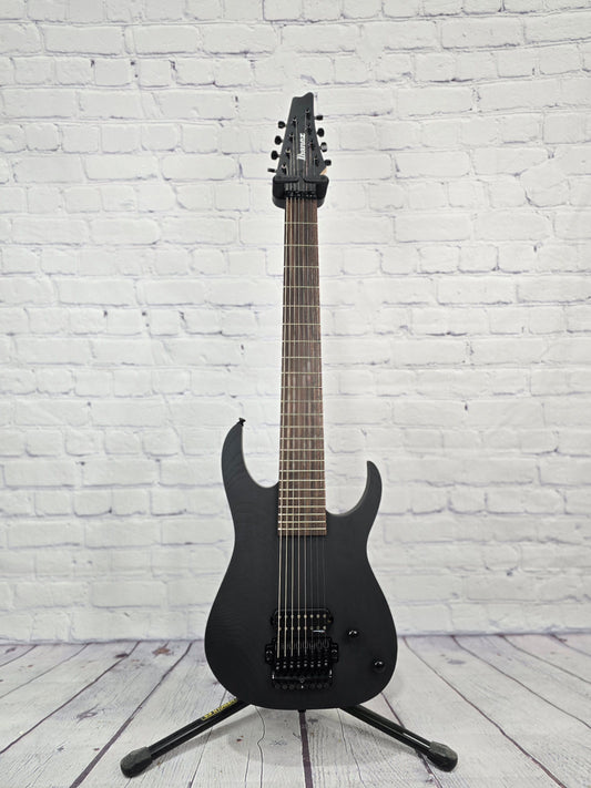 Ibanez M80M Meshuggah 8 String Electric Guitar Weathered Black 29.4"
