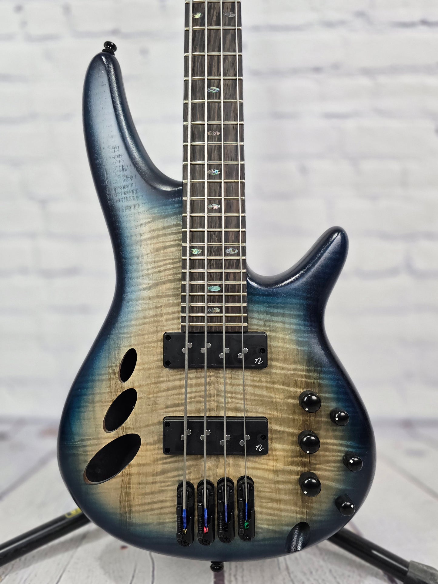 Ibanez Bass Workshop SRD900 CTL 4 String Bass Cosmic Blue Starburst Low Gloss