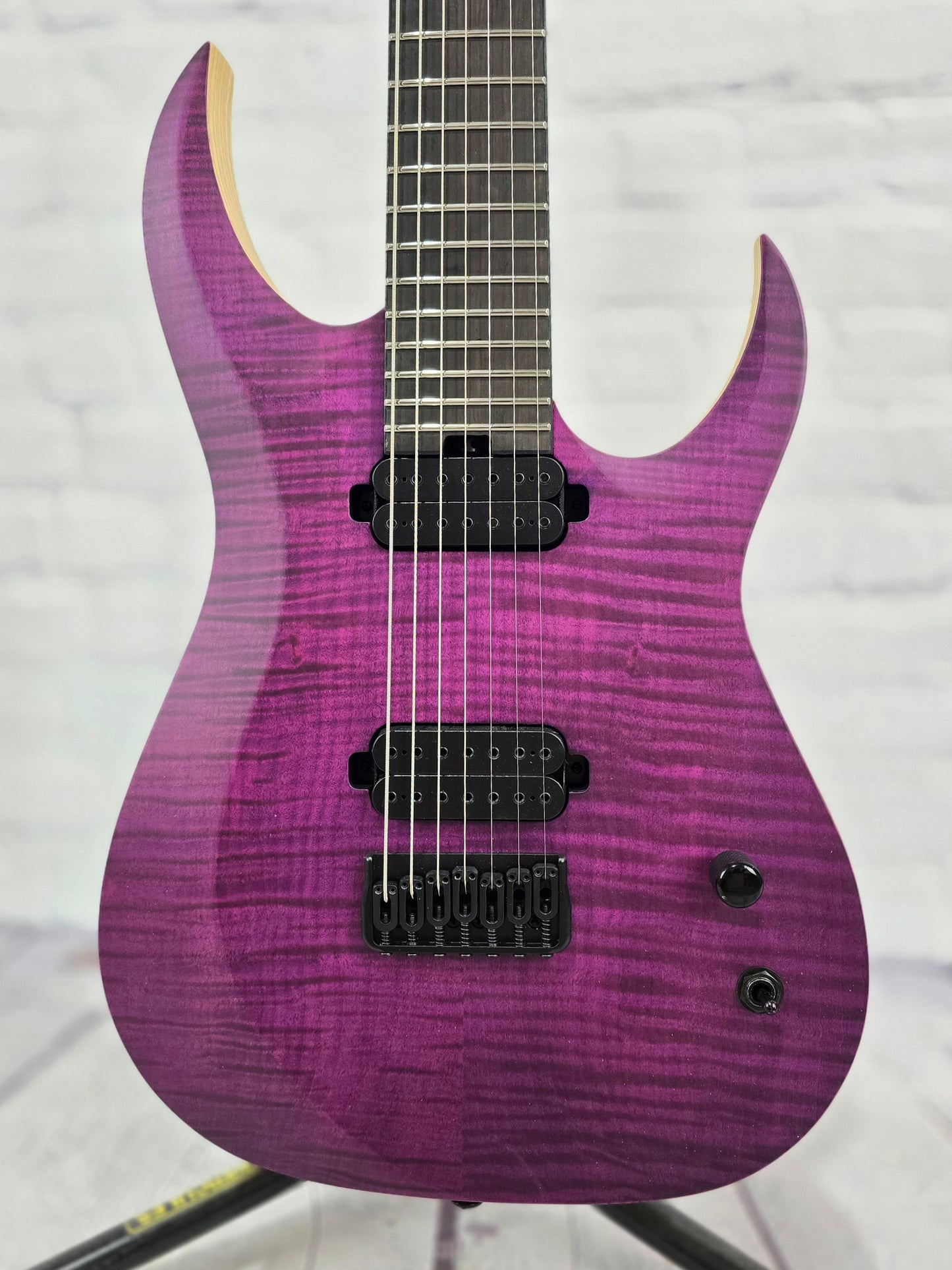 Schecter Guitars John Browne TAO 7 String Electric Guitar Satin Trans Purple