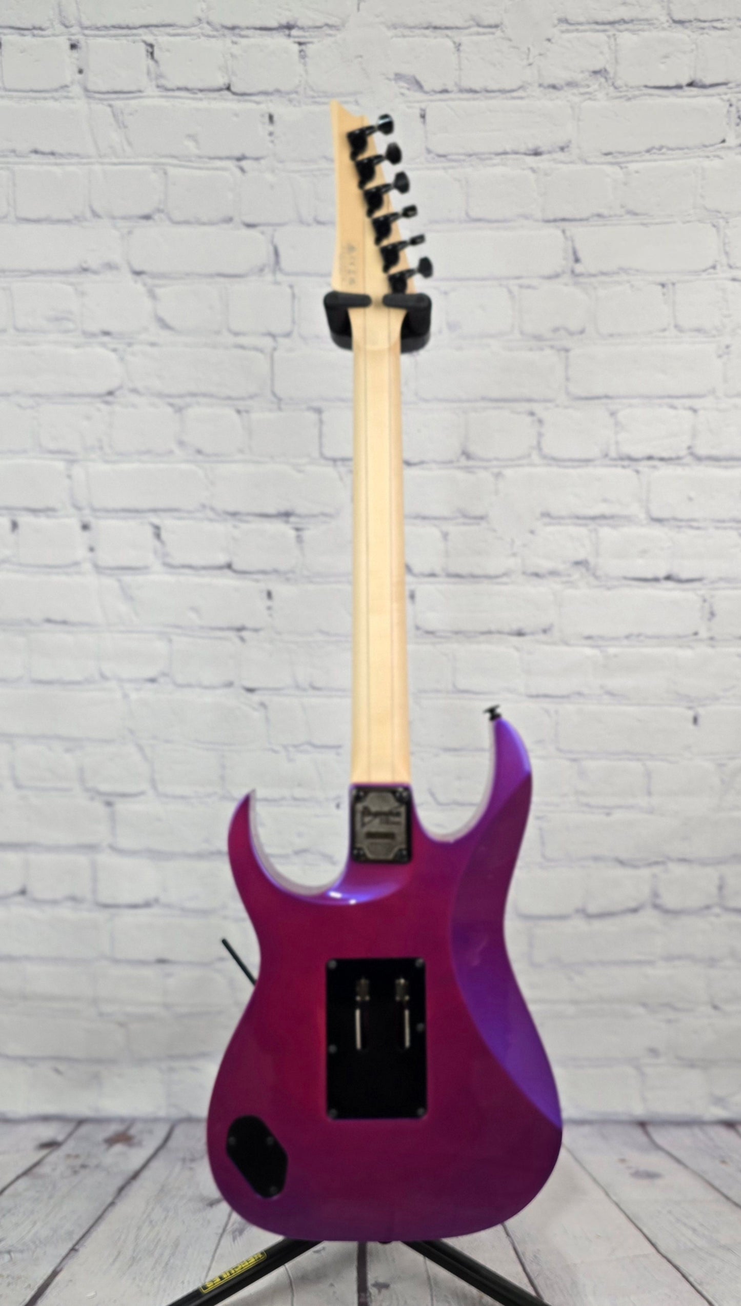 USED Ibanez Genesis RG550 PN Electric Guitar Purple Neon Japan DiMarzio