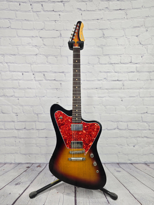 Fano Guitars PX6 Oltre 6 String Electric Guitar 3-Tone Sunburst Light Distress