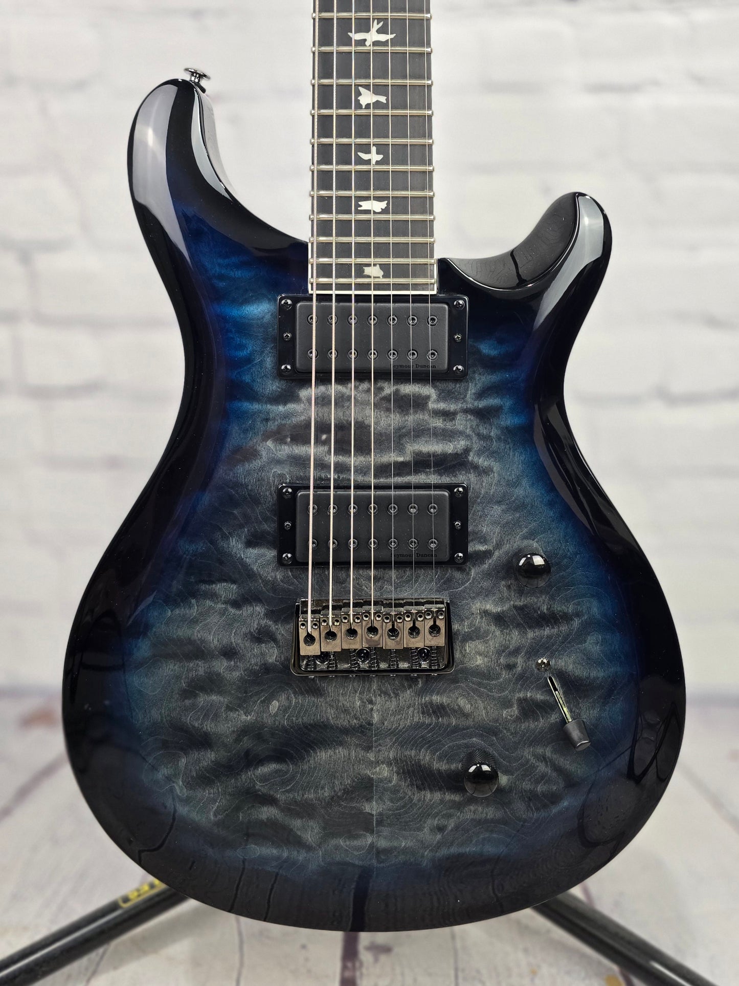 Paul Reed Smith PRS SE Mark Holcomb SVN 7 String Electric Guitar Holcomb Blue Burst