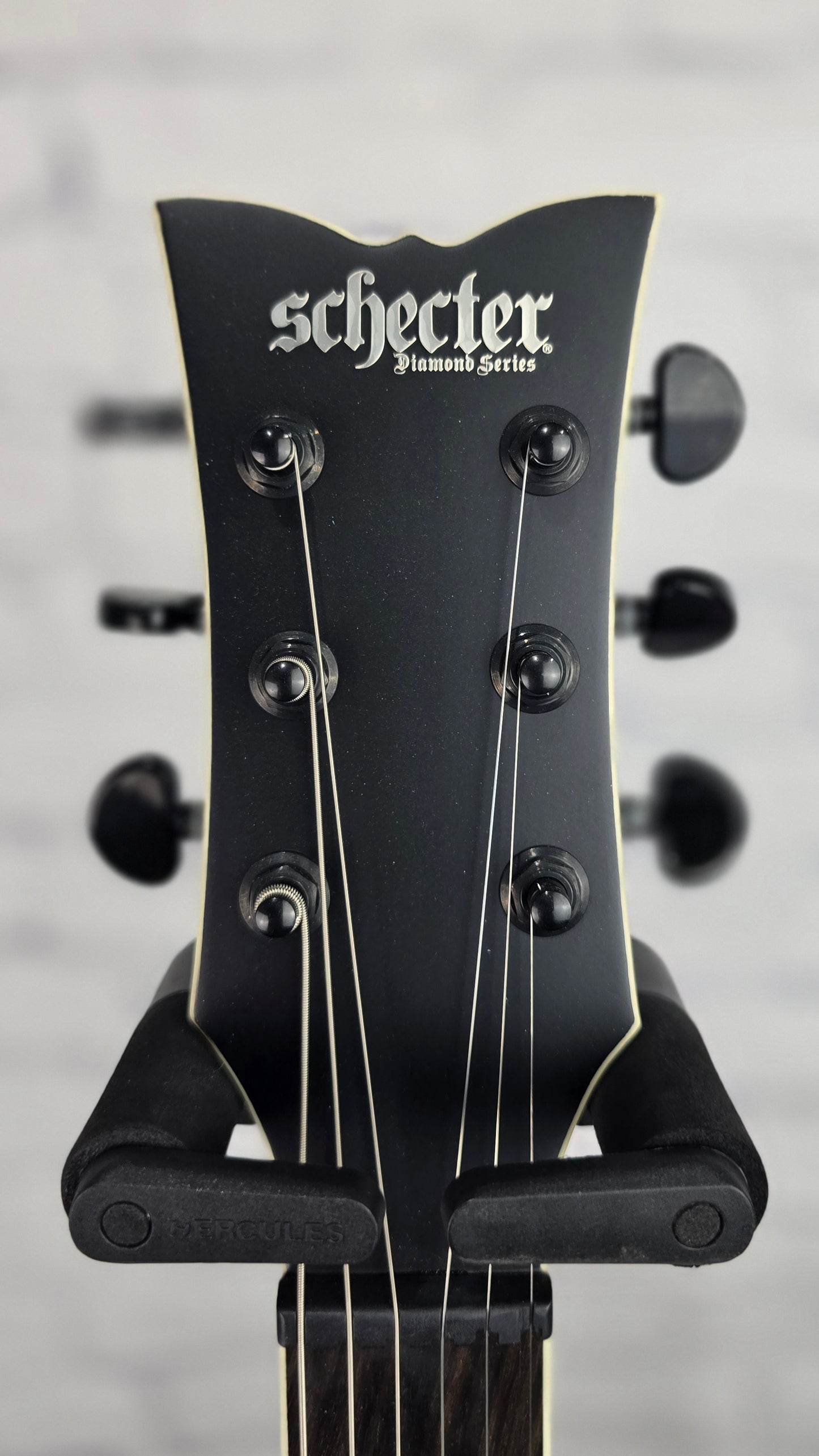 USED Schecter Solo-II SLS Elite Evil Twin Electric Guitar Satin Black