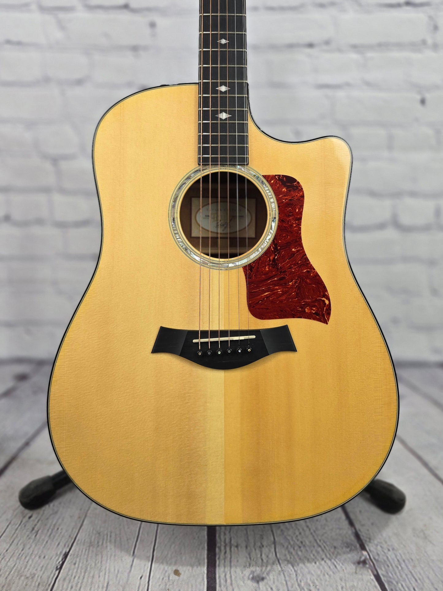 USED Taylor 510-CE Cutaway Dreadnaught 6 String Acoustic Guitar Natural