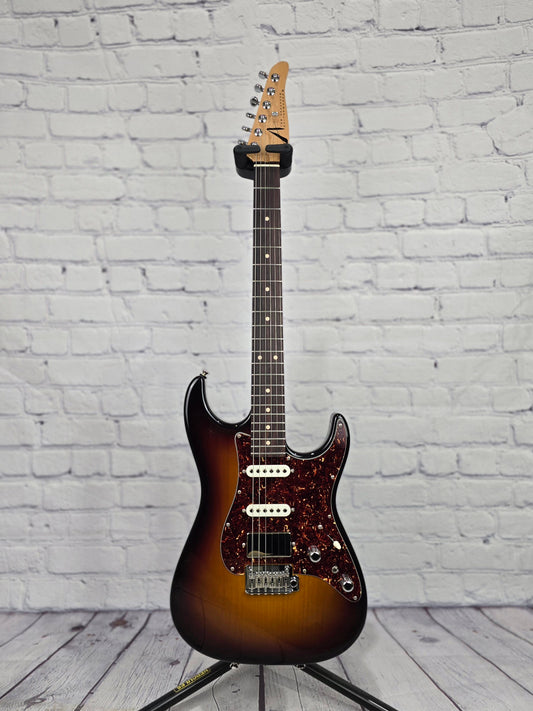 Anderson Guitarworks The Classic 6 String Electric Guitar 3 Tone Sunburst