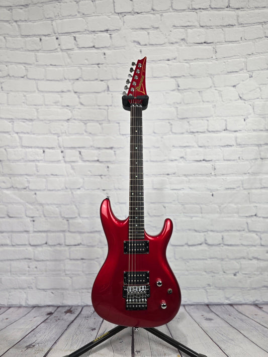 USED Ibanez Prestige JS1200 Joe Satriani Electric Guitar Candy Apple Red
