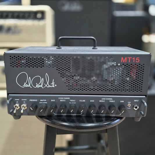 USED Paul Reed Smith PRS MT15 Mark Tremonti 15w Tube Guitar Amplifier Head