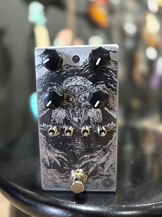 Highwind Direwolf Overdrive OD Pedal Limited Acid Etched