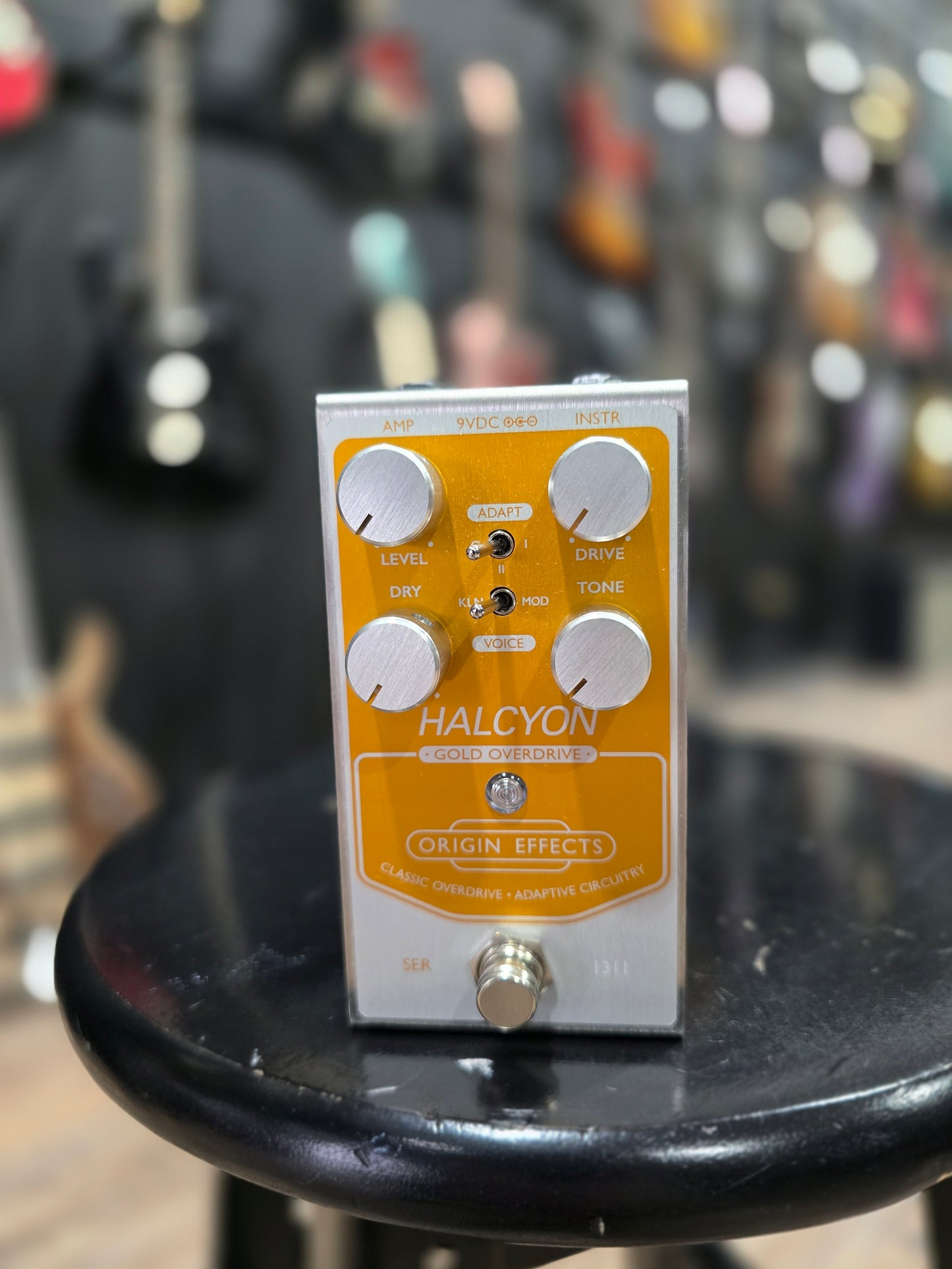 USED Origin Effects Halcyon Gold Overdrive Pedal