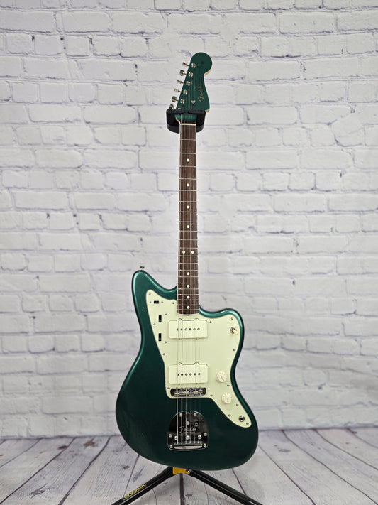 USED Fender FSR Jazzmaster 60s Traditional Electric Guitar Sherwood Green Metallic