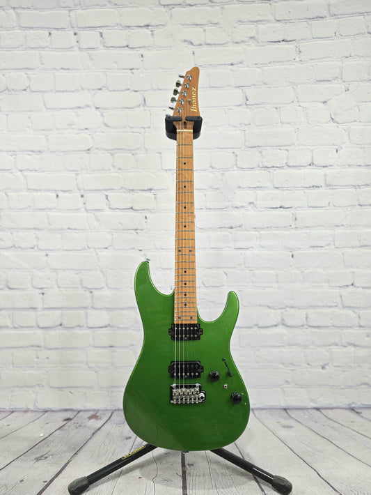 Ibanez Prestige AZ2402 AGM 6 String Electric Guitar Apple Green Metallic