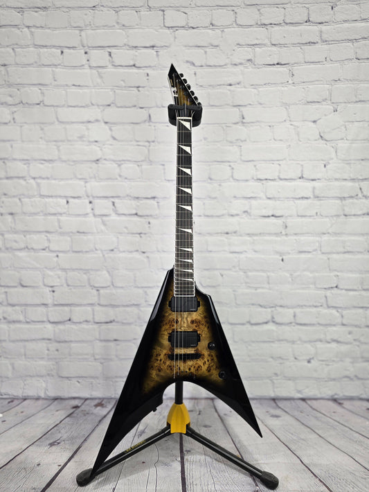 ESP E-II Arrow 6 String Electric Guitar Nebula Blackburst