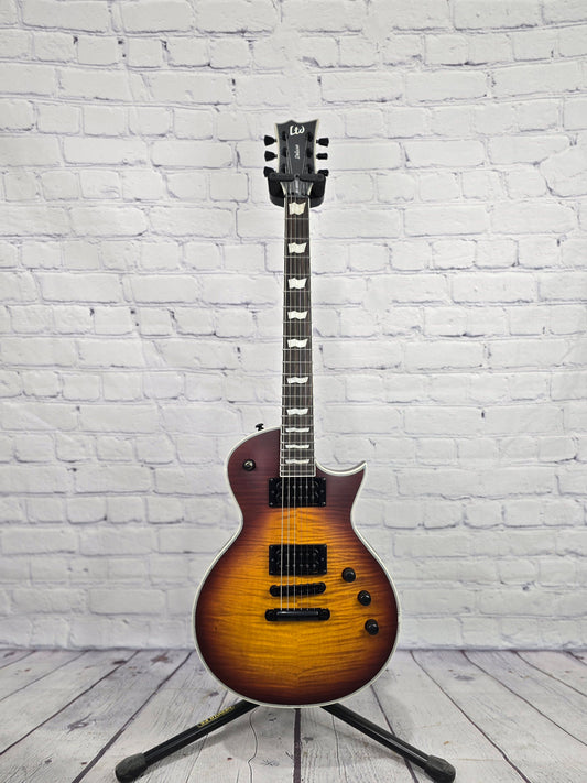 ESP LTD Eclipse EC-1000T CTM FM TSBS Electric Guitar Tobacco Sunburst