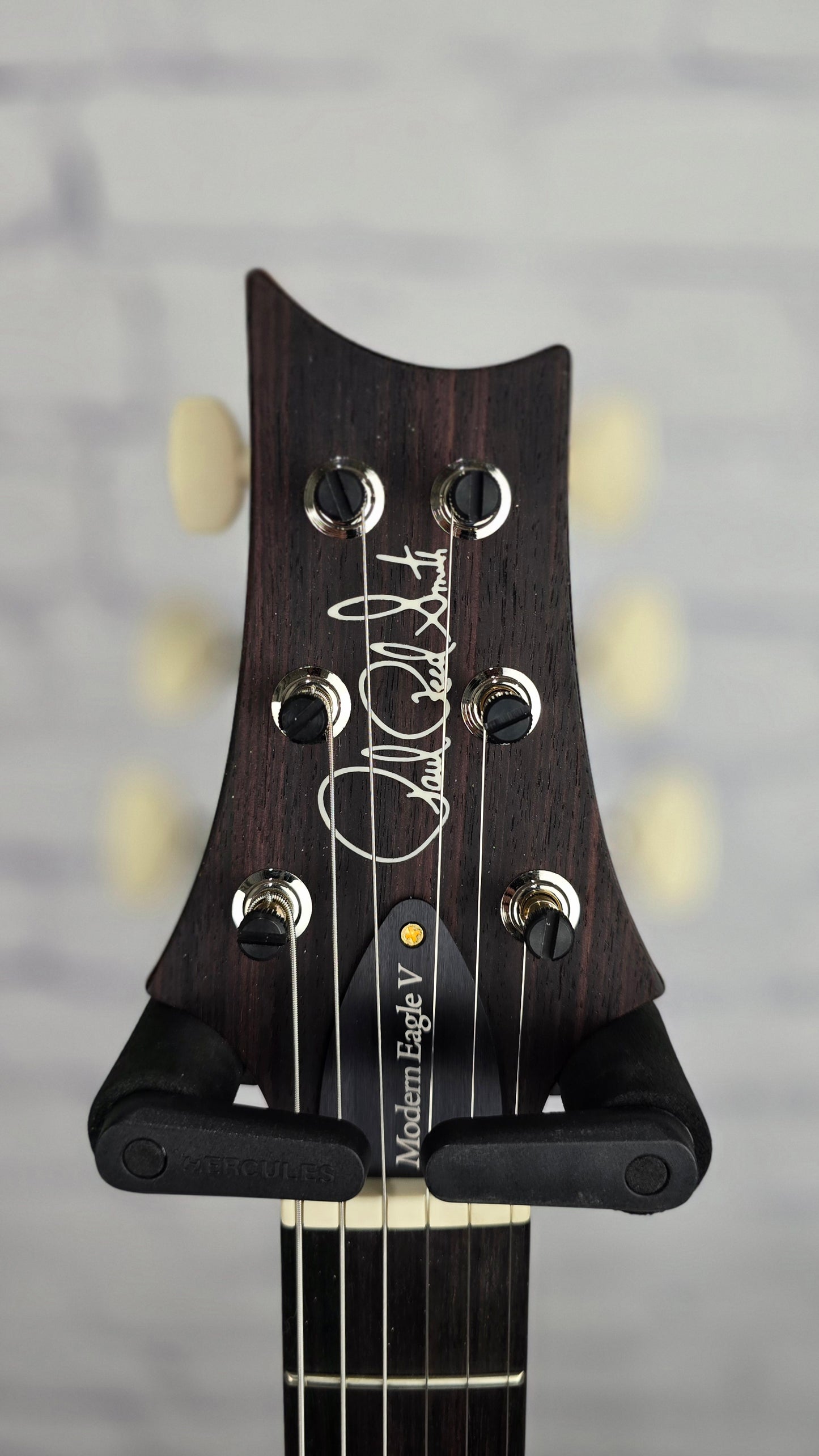 Paul Reed Smith PRS Modern Eagle V 10 Top 6 String Electric Guitar Yellow Tiger