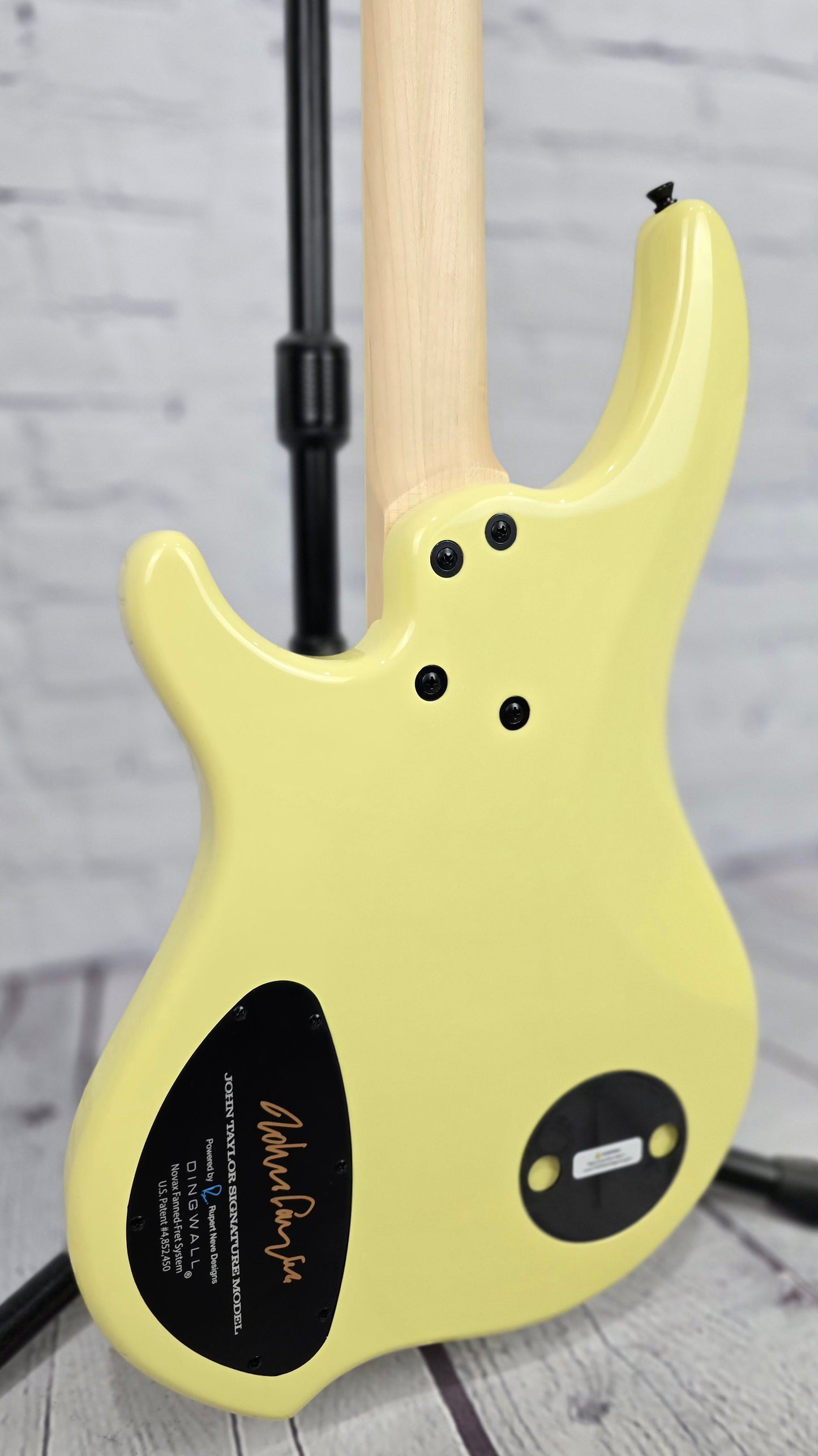 Dingwall Combustion John Taylor Signature 4 String Bass Primrose