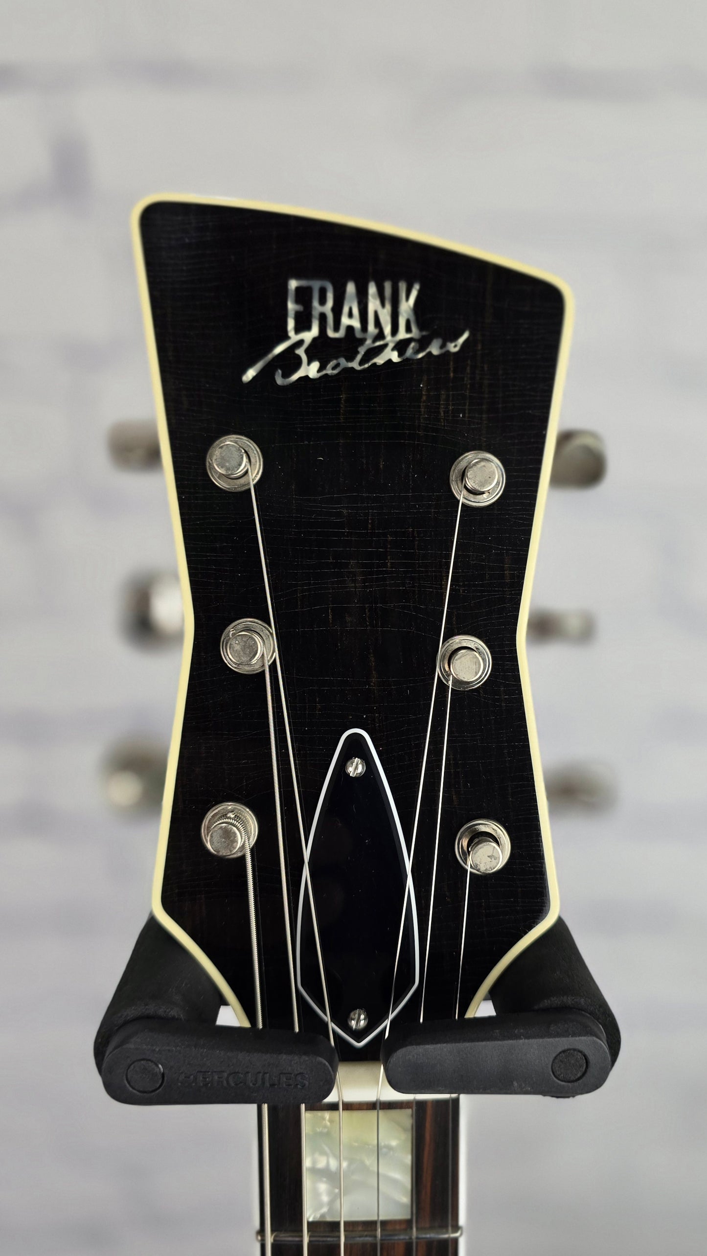 Frank Brothers Arcade One 6 String Electric Guitar Flame Maple Tobacco Sunburst