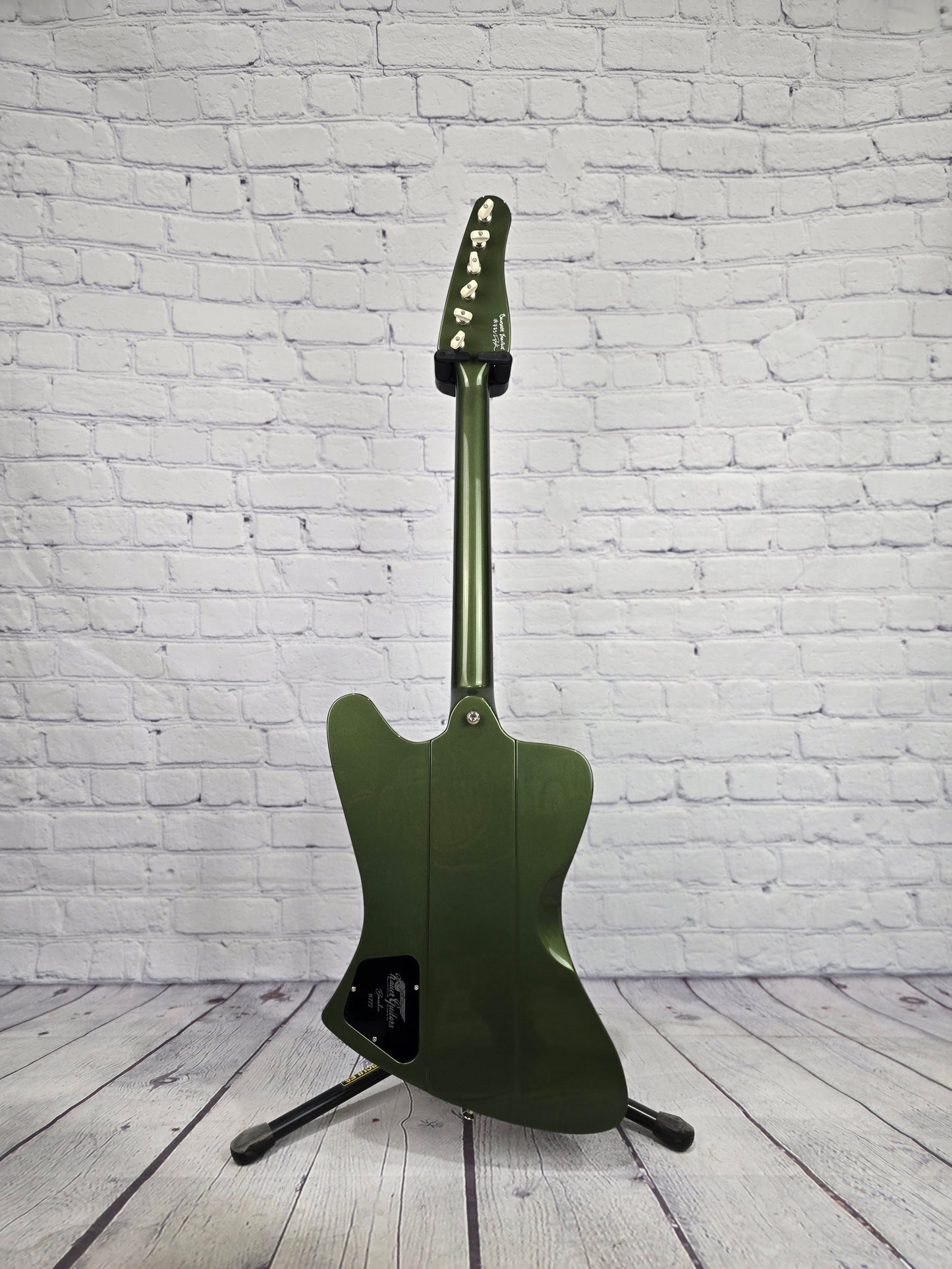 Kauer Guitars Banshee 6 String 27" Baritone Electric Guitar Olive Green